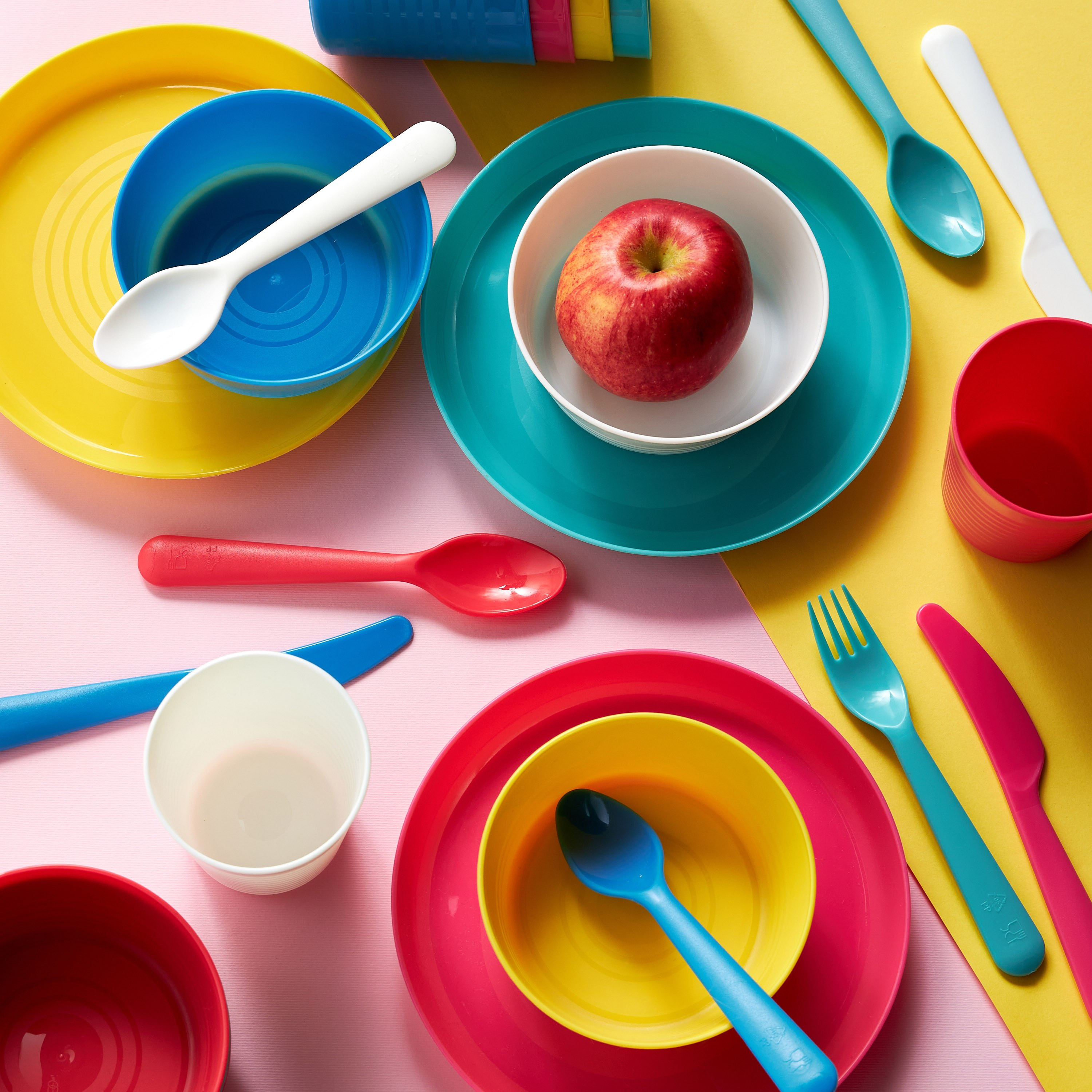 طقم أوعية 6 قطع 9x9 سم - بايلي-babyandkids-schoolessentials-tableware-image-4