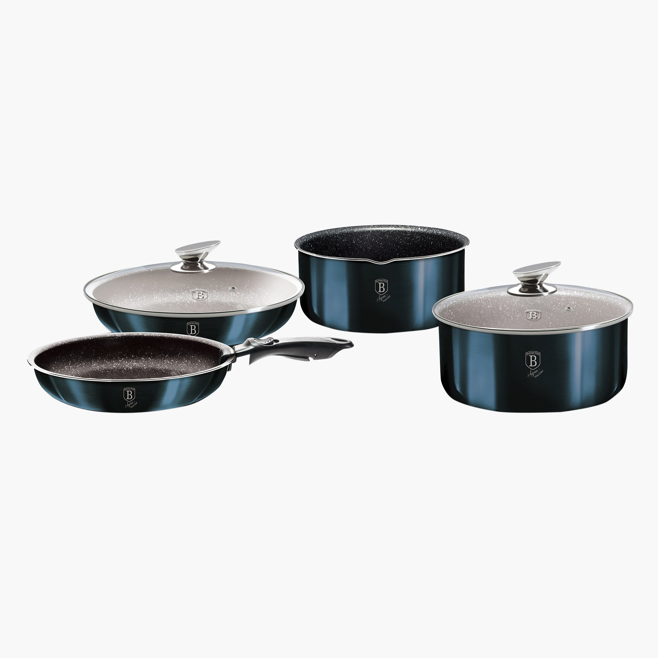 Shop Berlingerhaus 9-Piece Cookware Set | Homecentre UAE