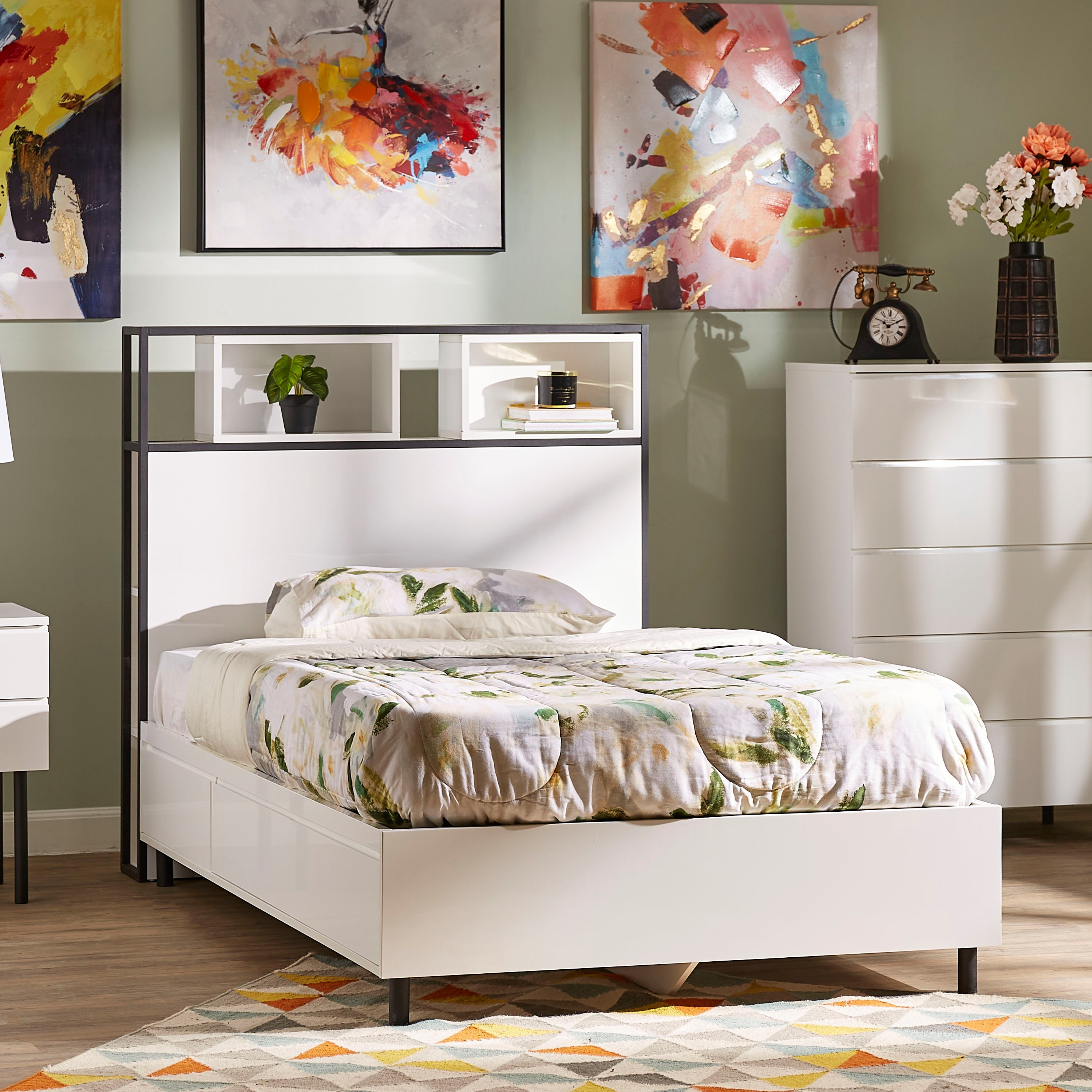 Home centre deals beds with storage