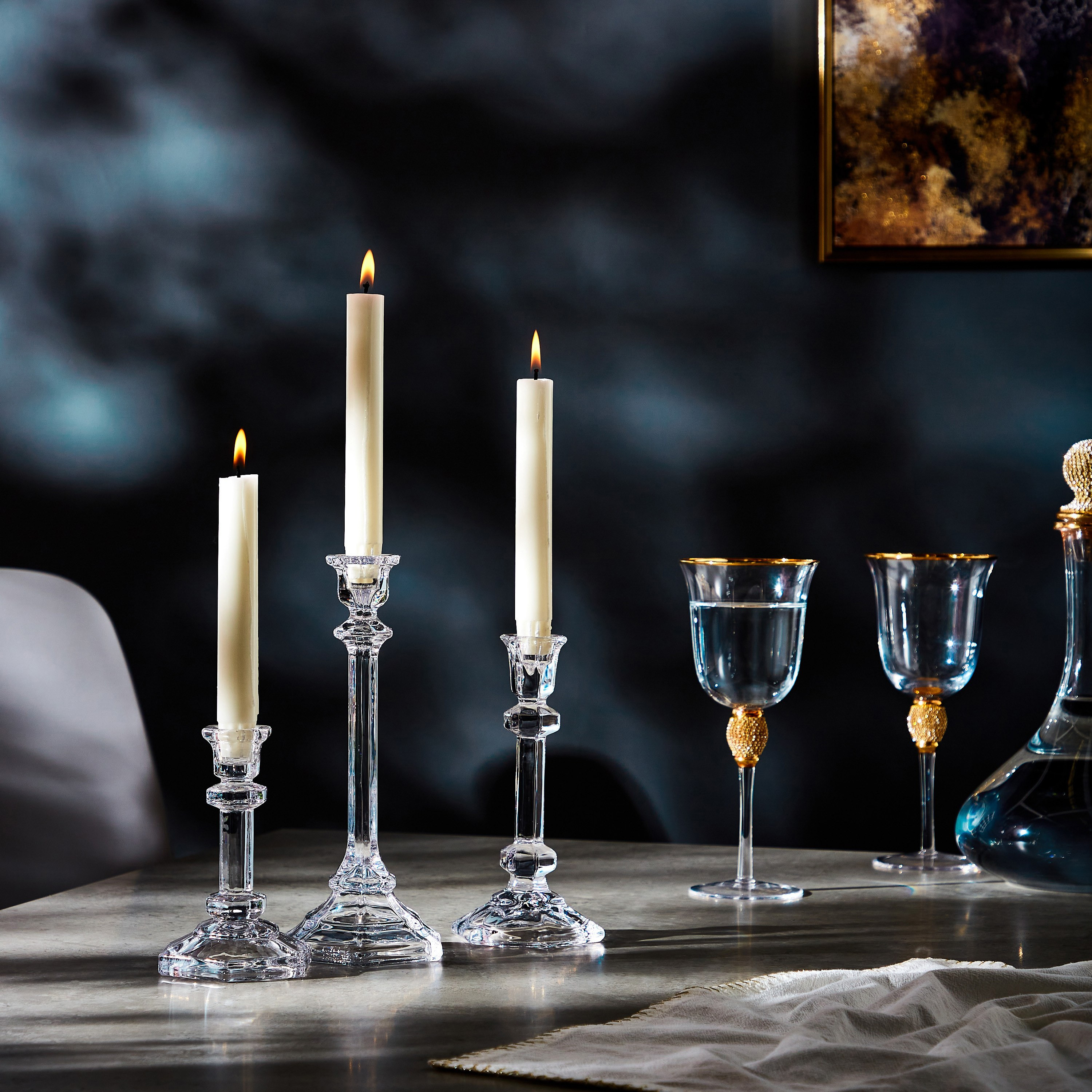 Marquis Taper Candle Holder-household-decor-candleholdersandlanterns-image-4