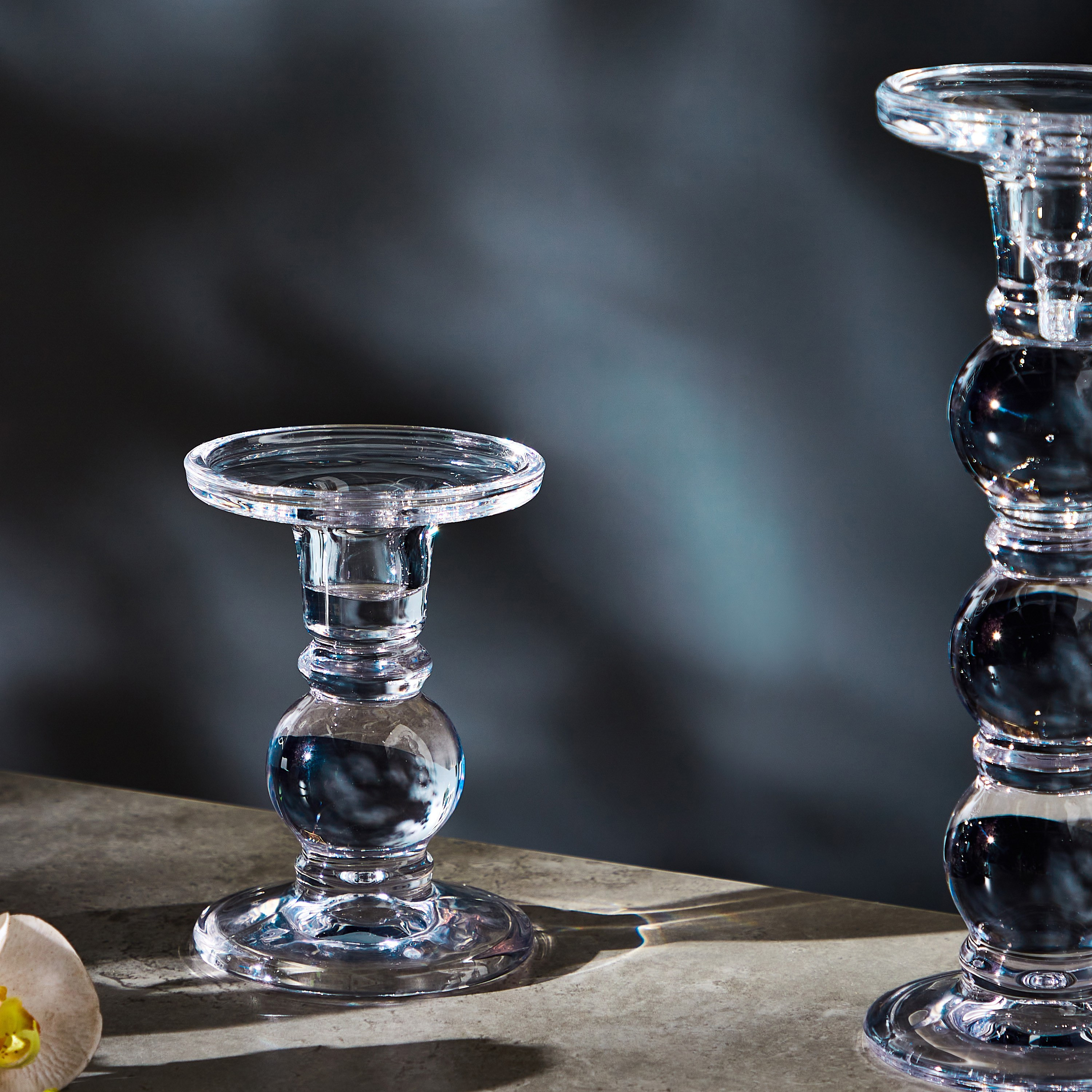 Cristallo Pillar Candle Holder-household-decor-candleholdersandlanterns-image-1
