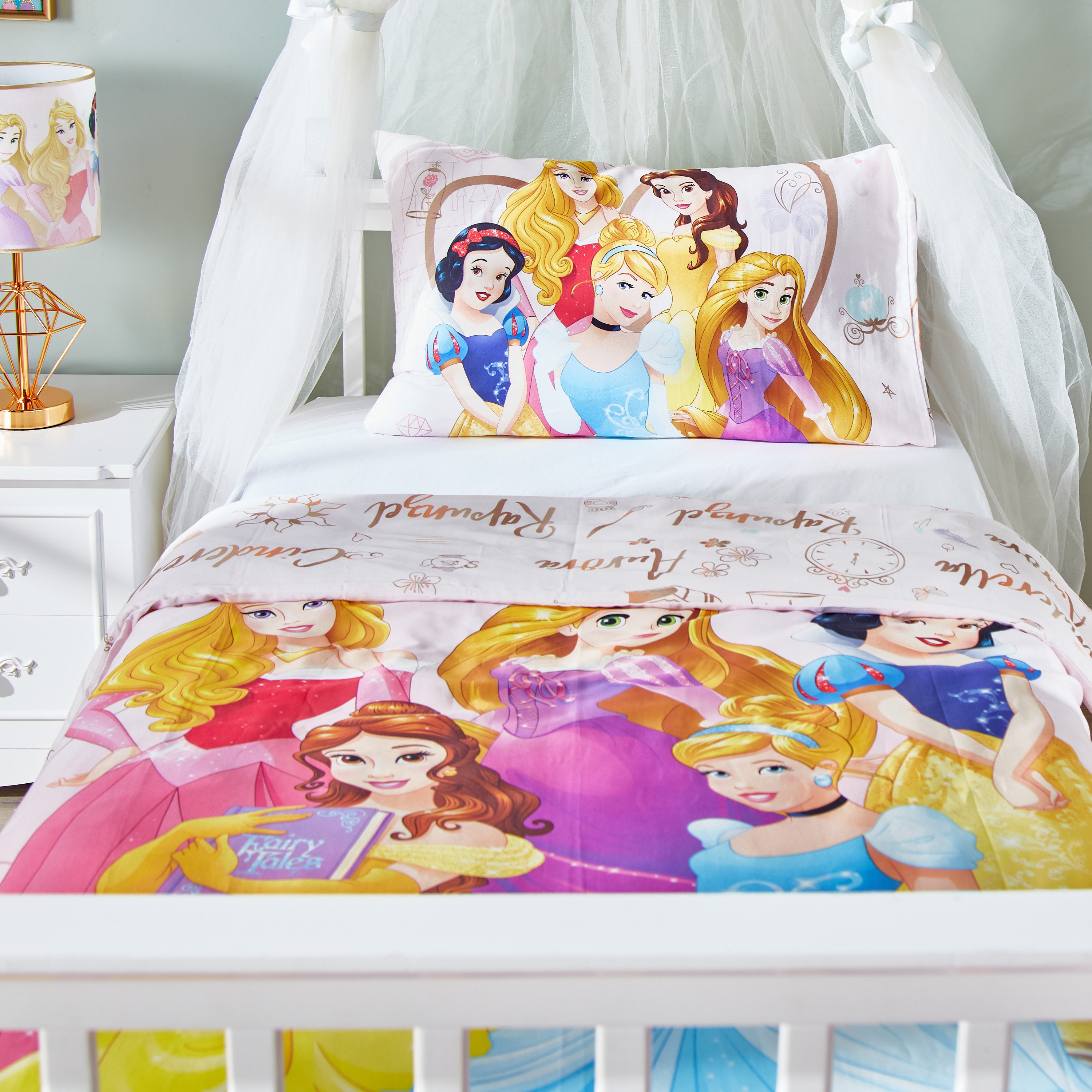 Disney princess hotsell twin bedroom set