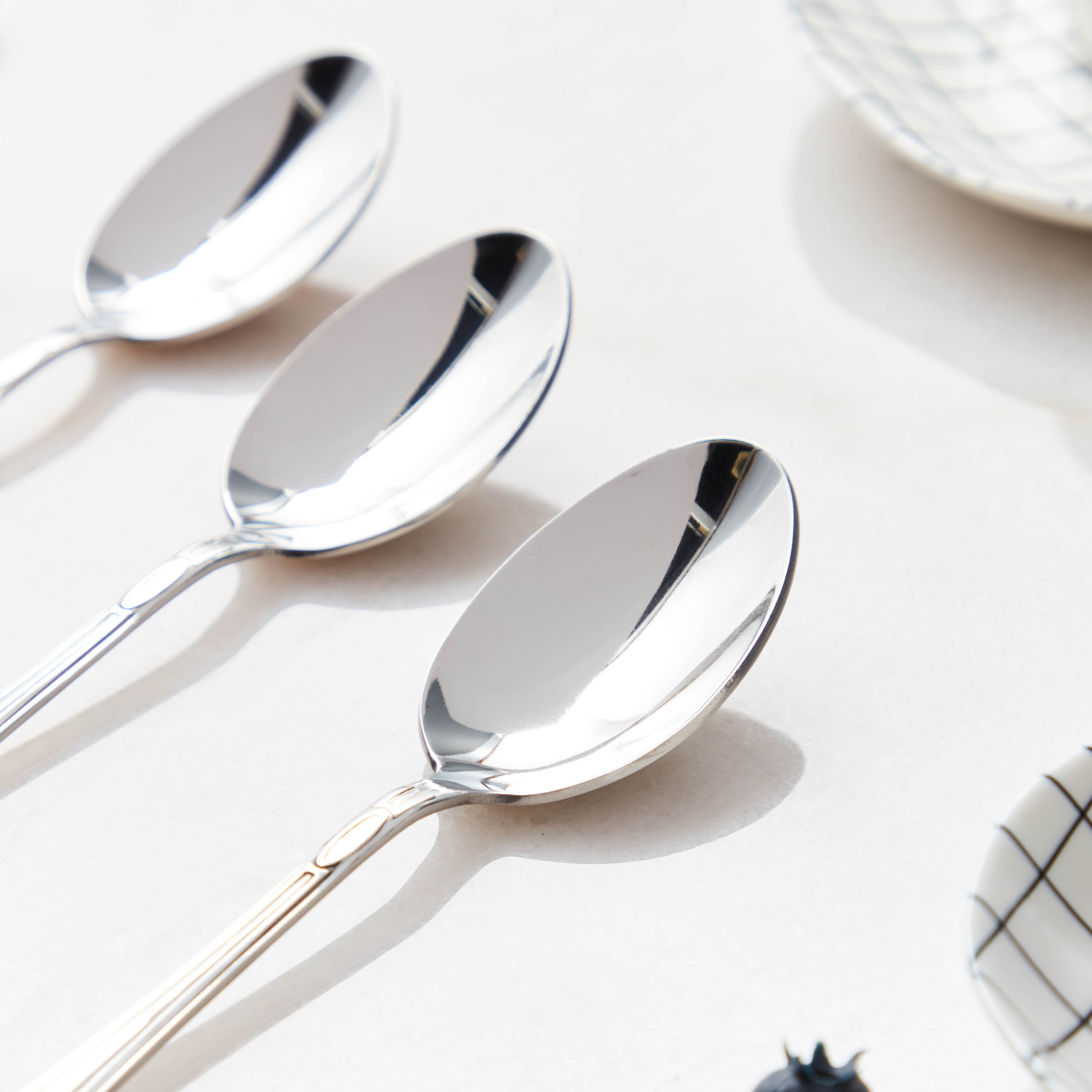 Retro Dinner Spoon - Set of 3-household-dining-cutlery-spoonsforksandknives-image-2