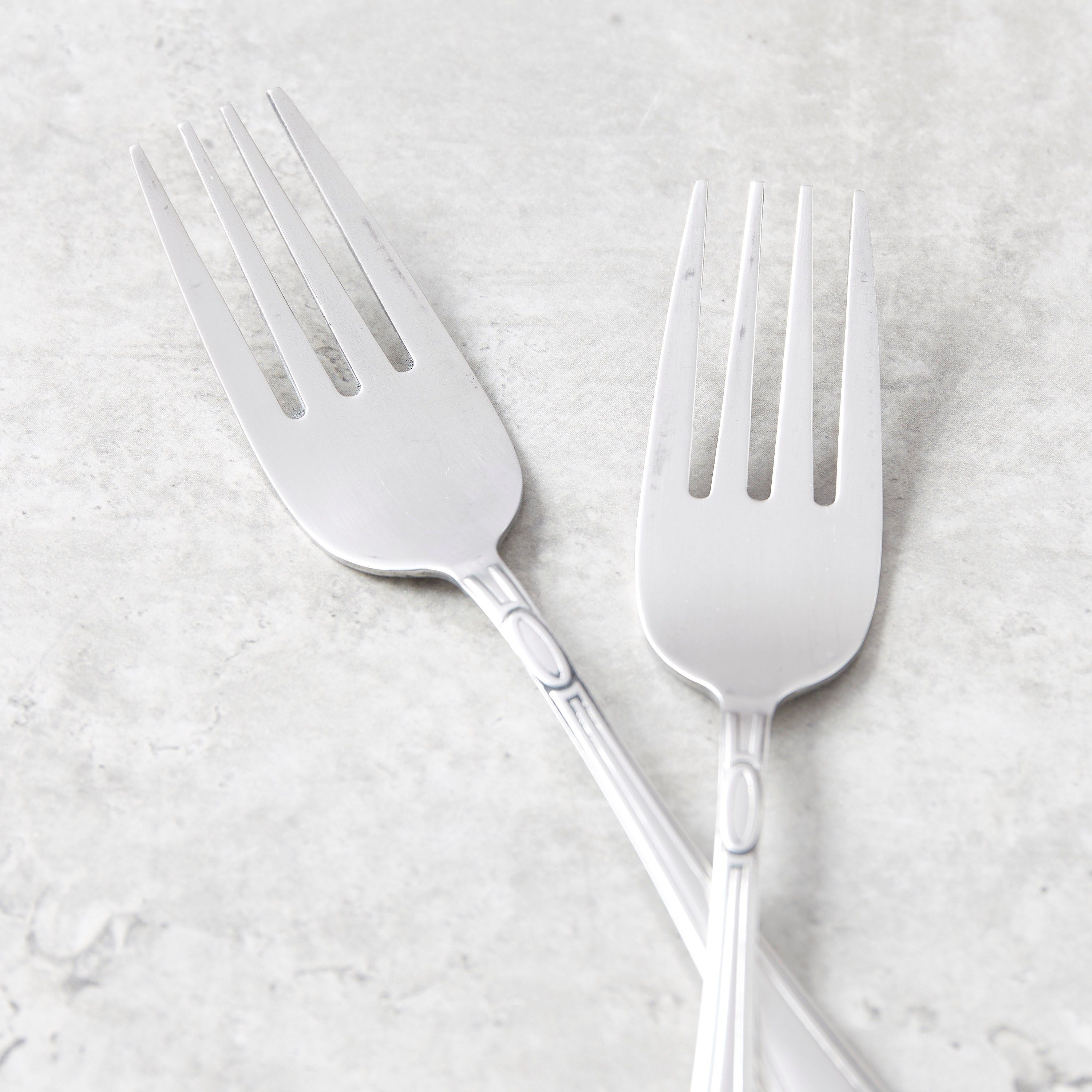 Retro Cake Fork - Set of 6-household-dining-cutlery-spoonsforksandknives-image-2
