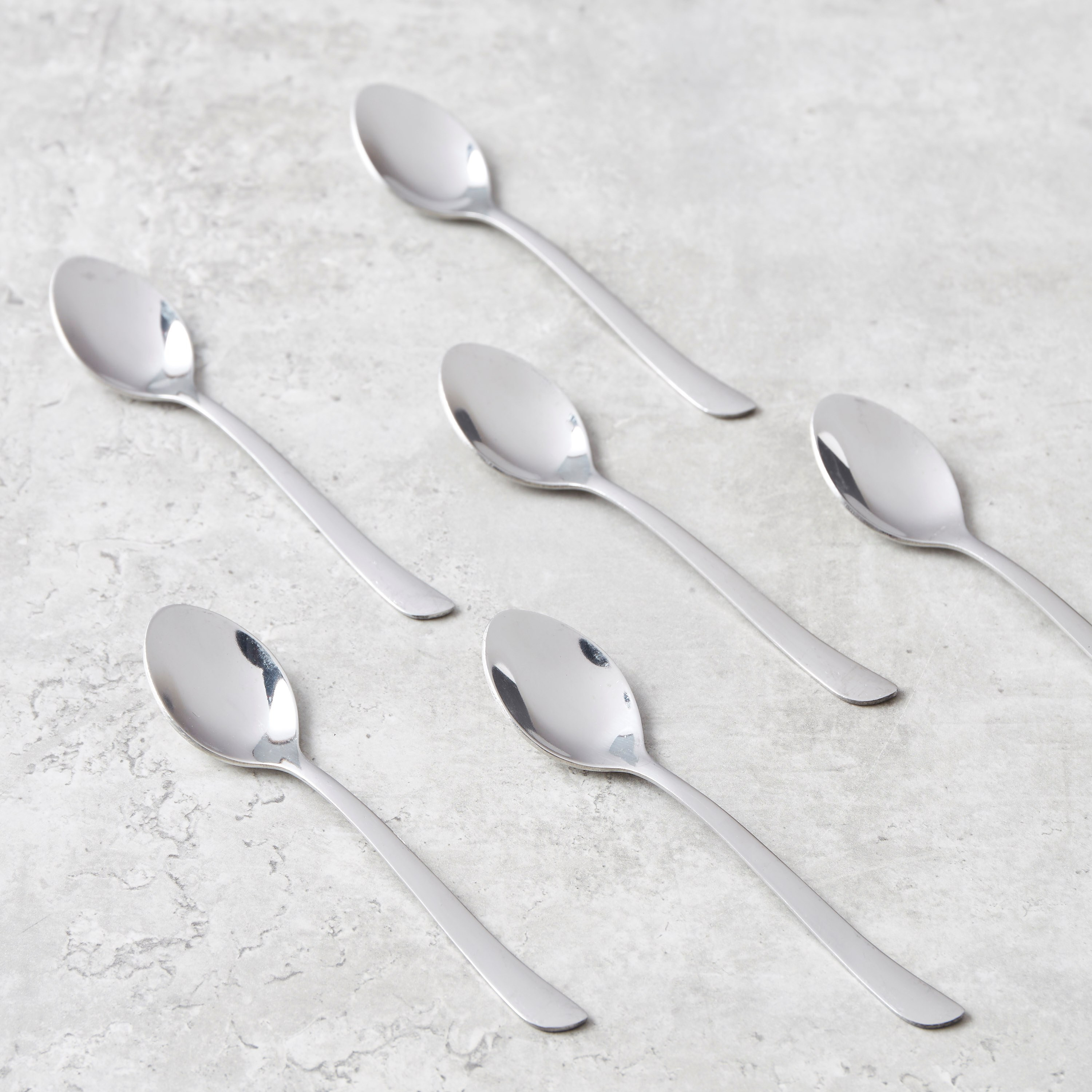 Rose Teaspoon - Set of 6-household-dining-cutlery-spoonsforksandknives-image-1