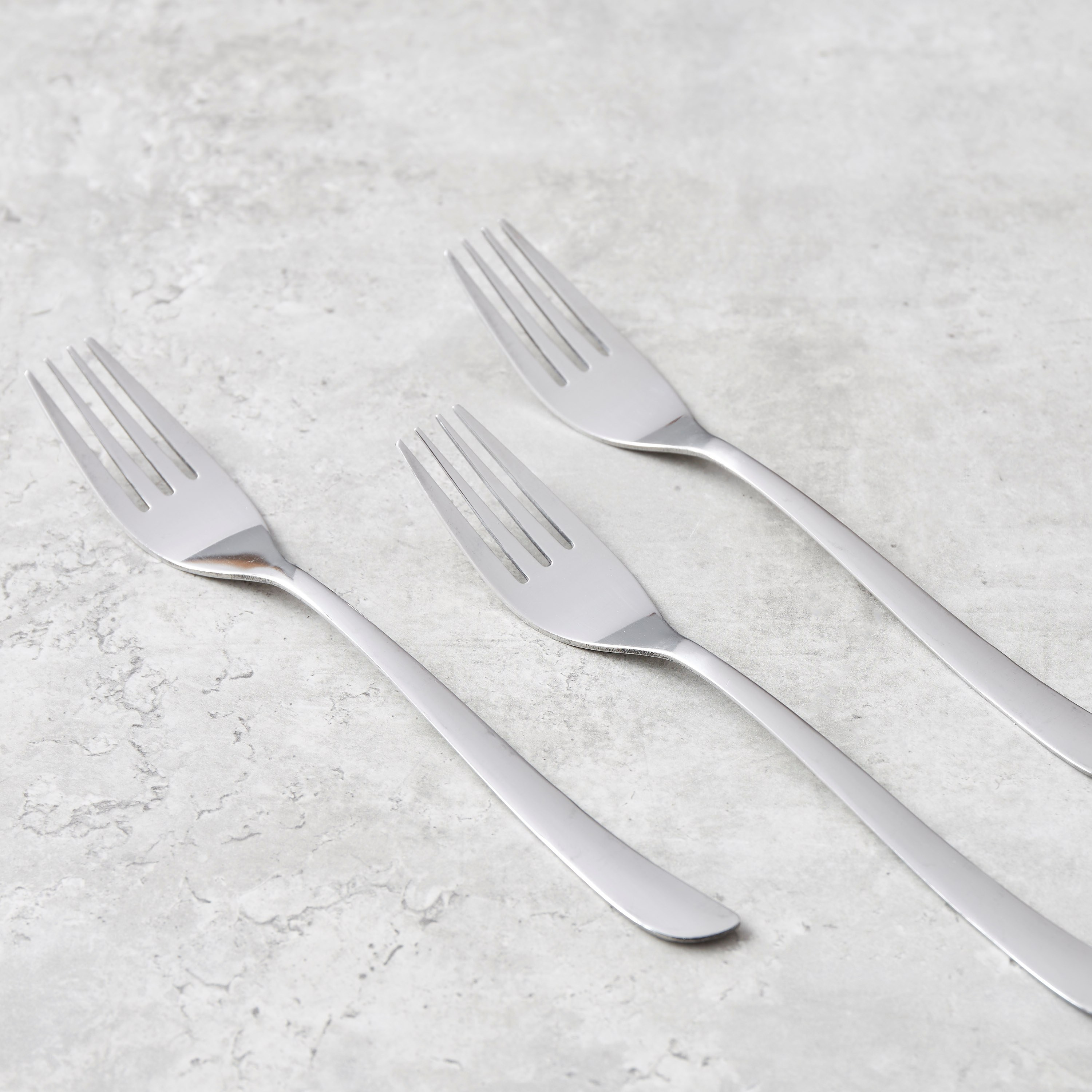 Rose Dinner Fork - Set of 3-household-dining-cutlery-spoonsforksandknives-image-1
