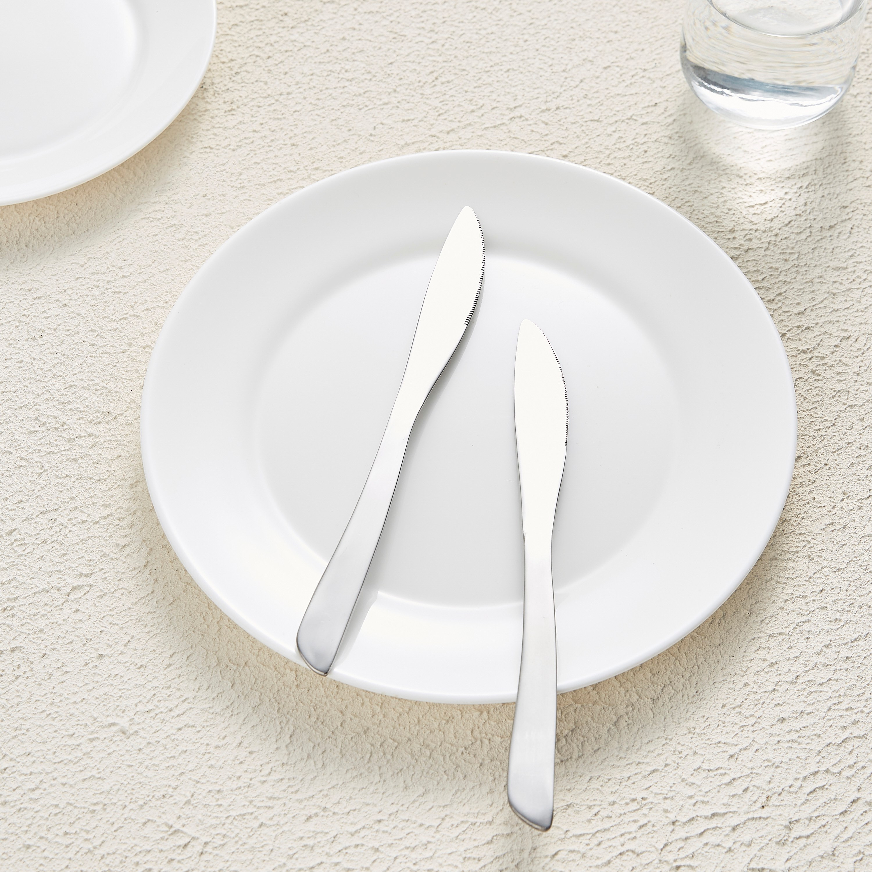Rose Dinner Knife - Set of 2-household-dining-cutlery-spoonsforksandknives-image-2