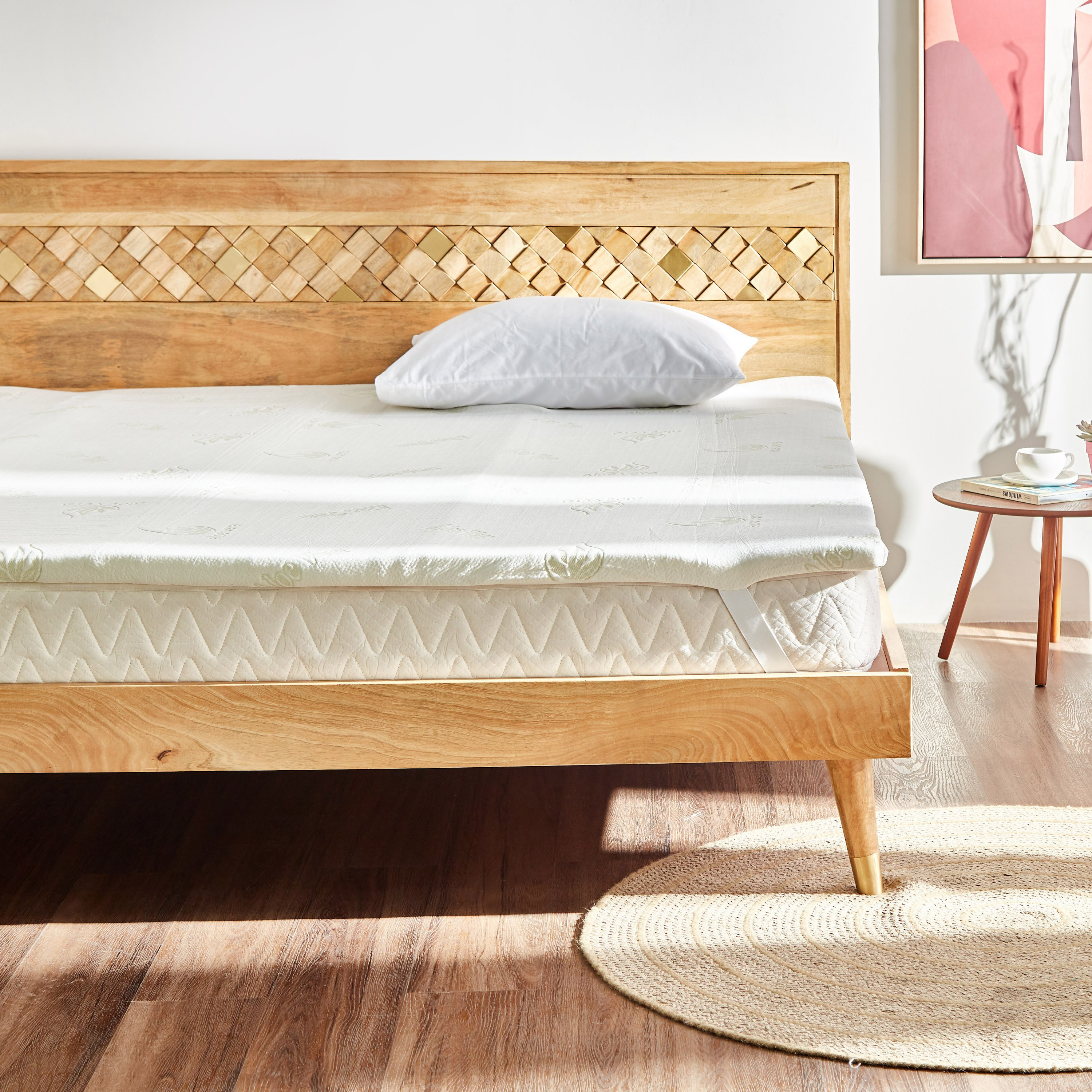 Healthguard Memory Foam Queen Mattress Topper - 160X200+4 cms