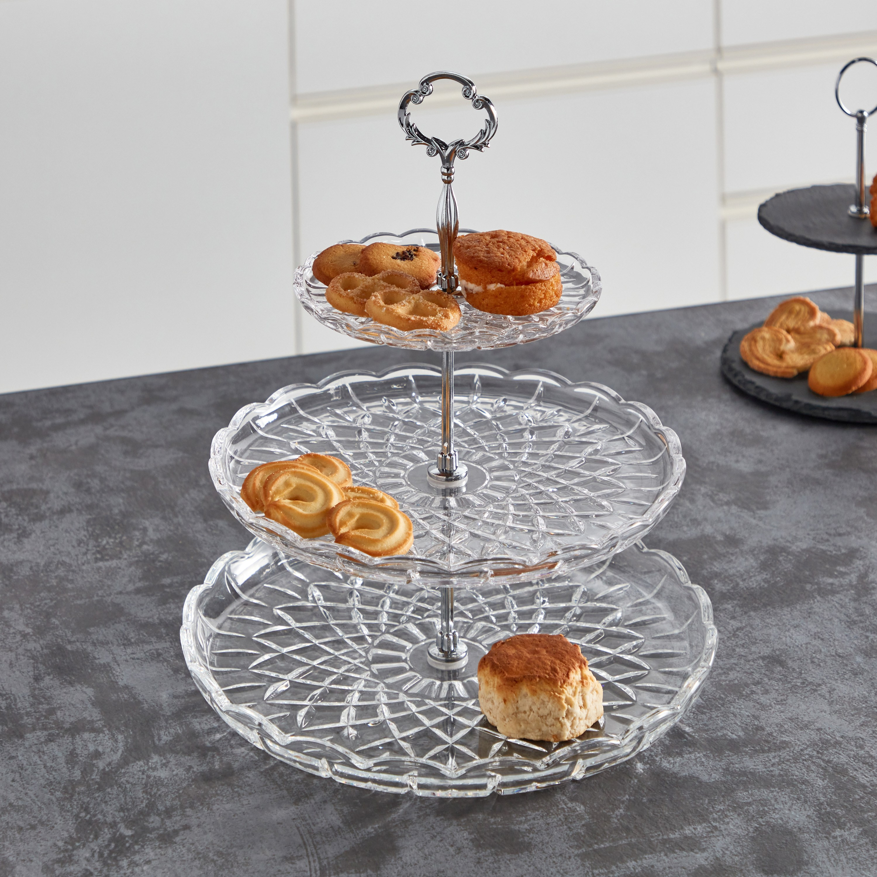 Billie 3-Tier Cake Stand - 22 cm