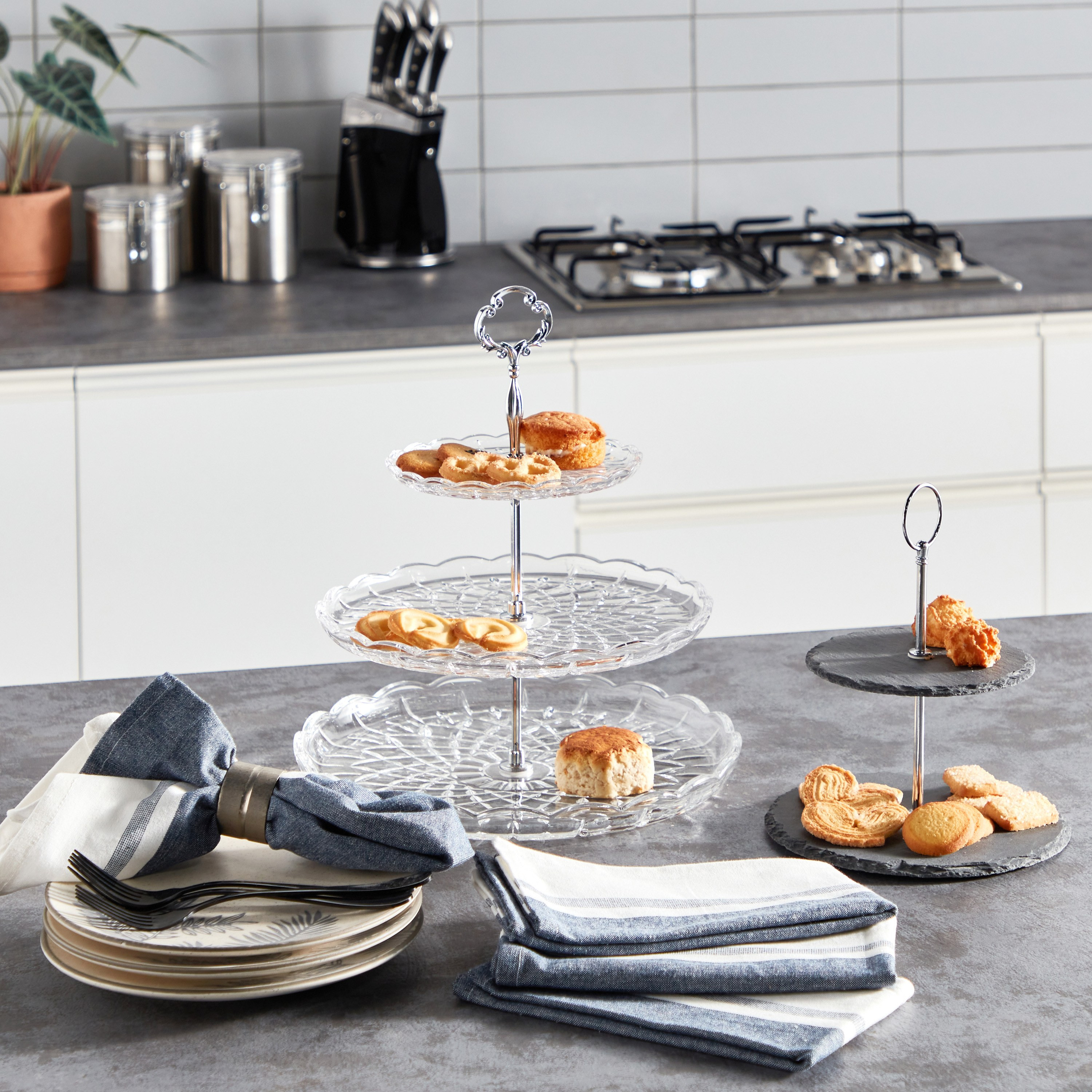 Billie 3-Tier Cake Stand - 22 cm-household-dining-serveware-cakestands-image-5