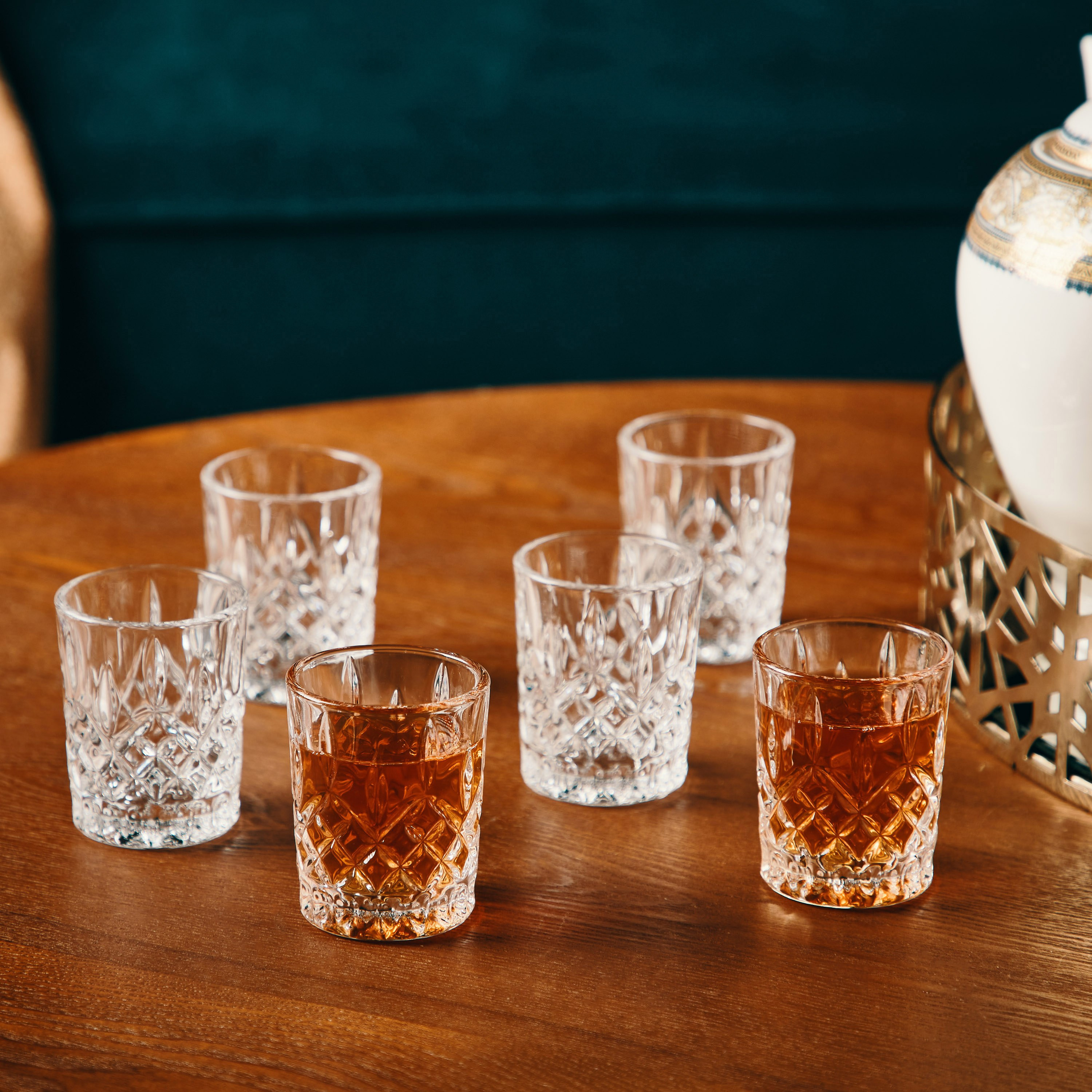 Billie 6-Piece Shot Glass Set - 60 ml-household-dining-glassware-drinkingglasses-image-1