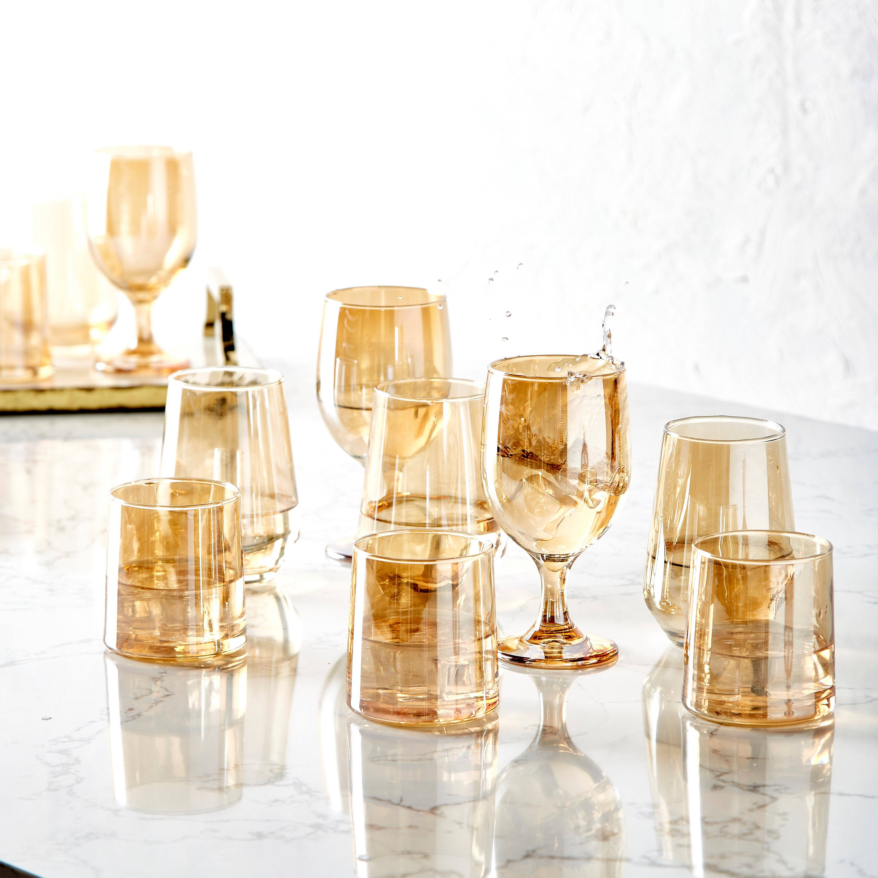 Toffee 6-Piece Glass Set - 340 ml-household-dining-glassware-stemware-image-4