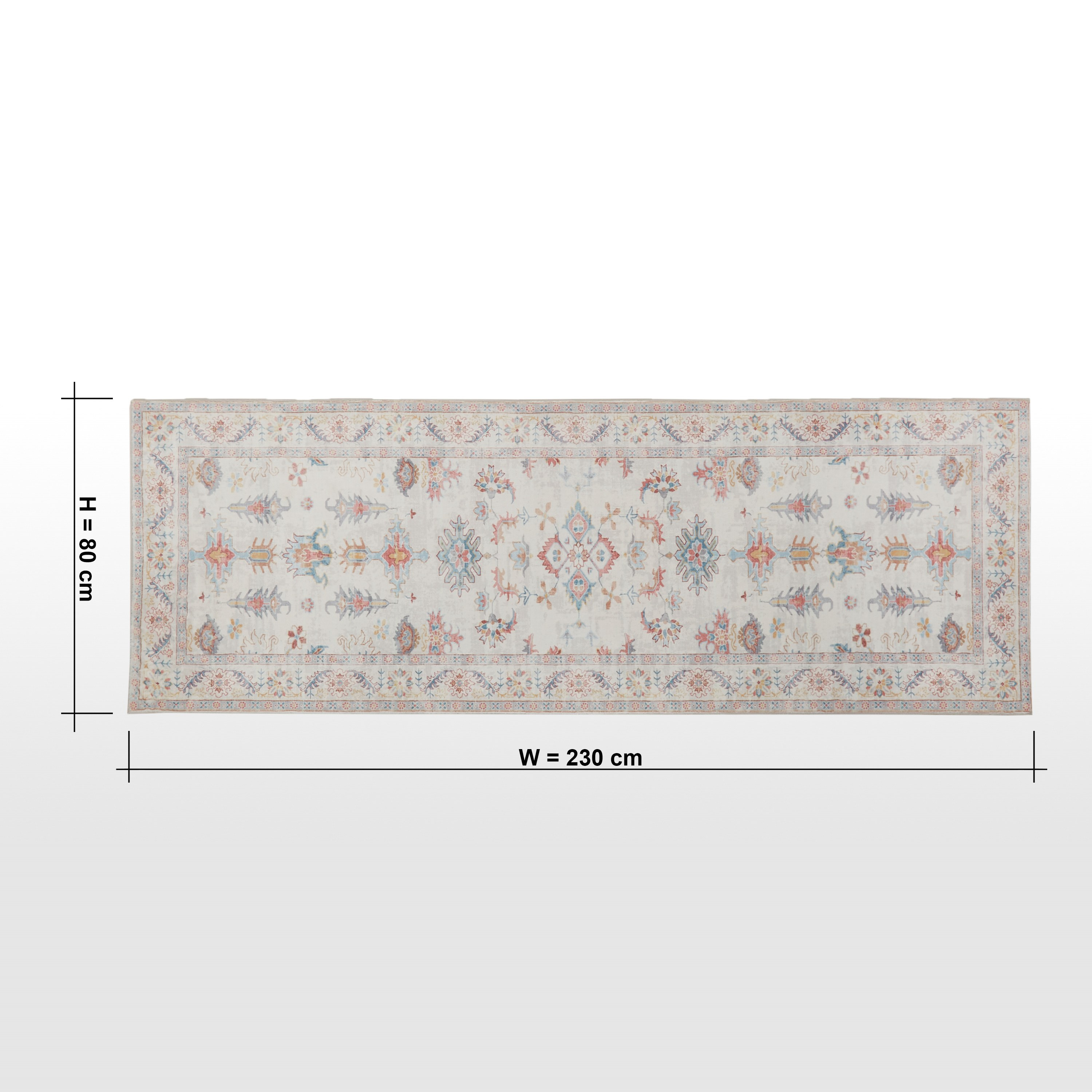 Madison Digitally Printed Rug - 80x230 cm-household-rugsandcarpets-rugs-image-6
