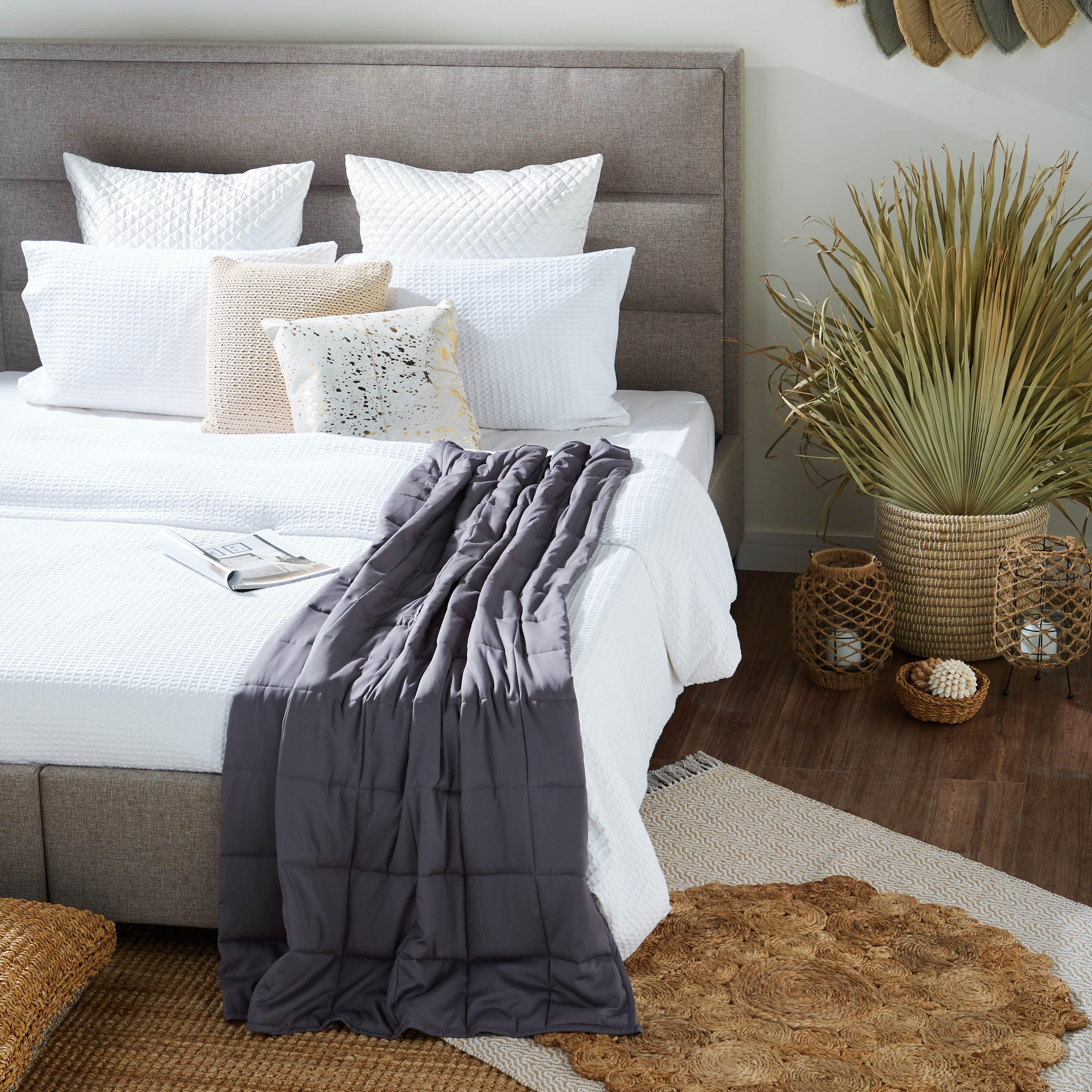 Cot Blanket Pillow Talk Cotton Blanket Softer Than Silk 340gsm