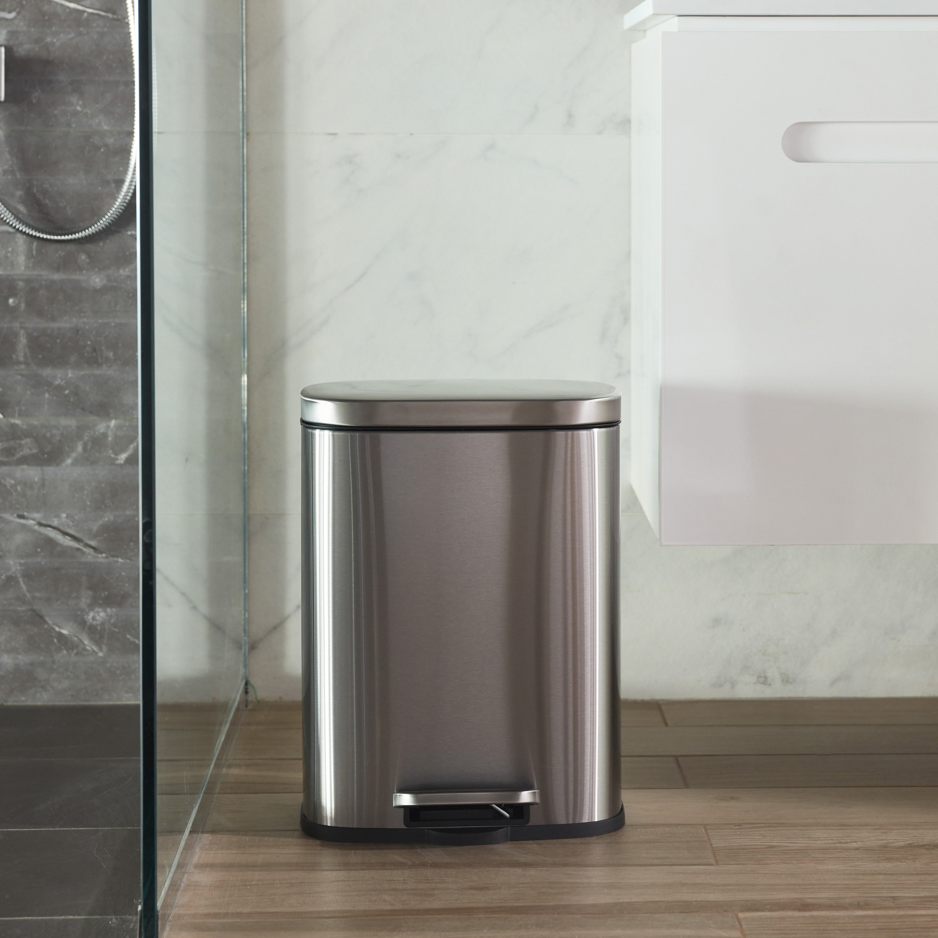 Karl Waste Bin - 12 L-household-bathandlaundry-wastebinsandaccessories-image-1
