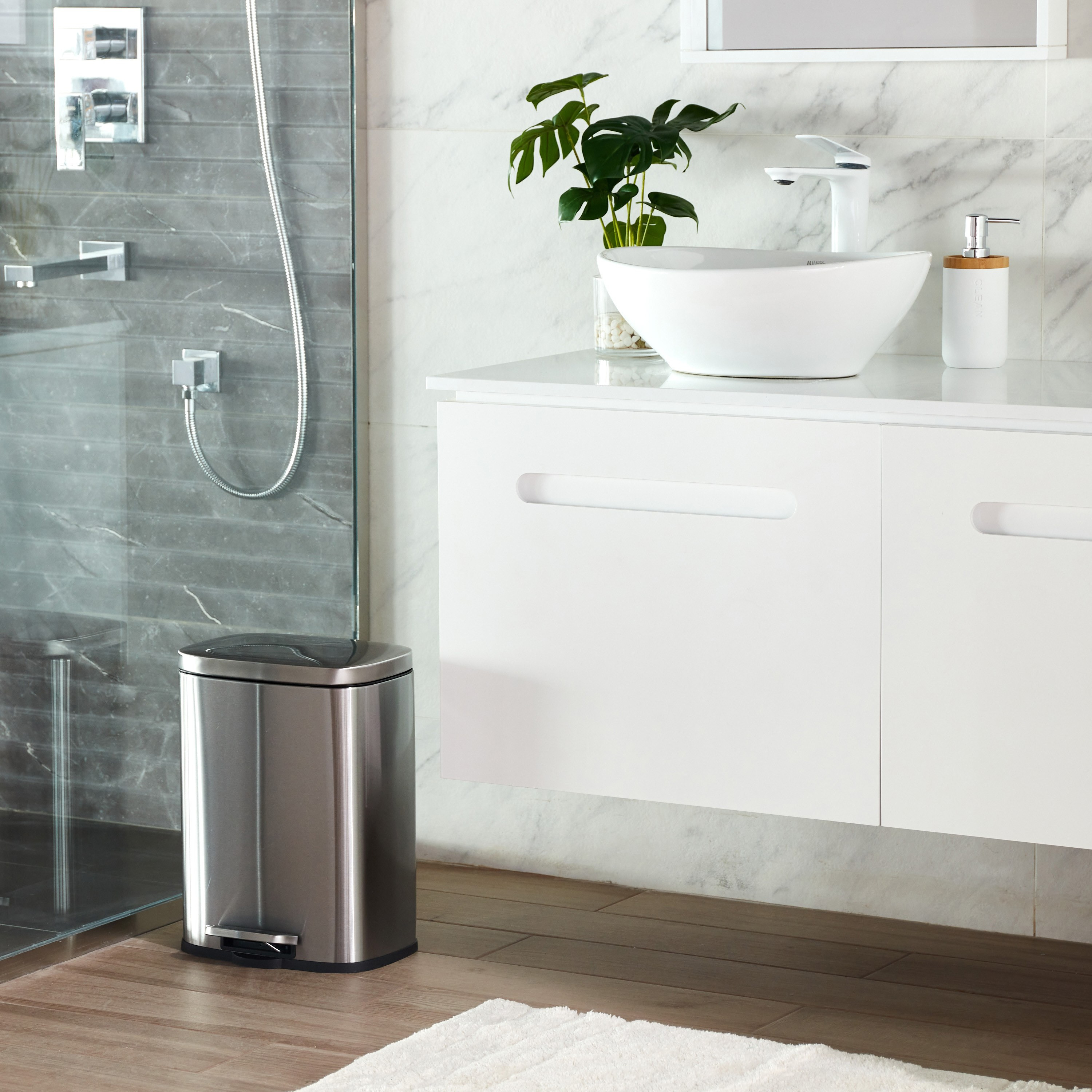Karl Waste Bin - 12 L-household-bathandlaundry-wastebinsandaccessories-image-5