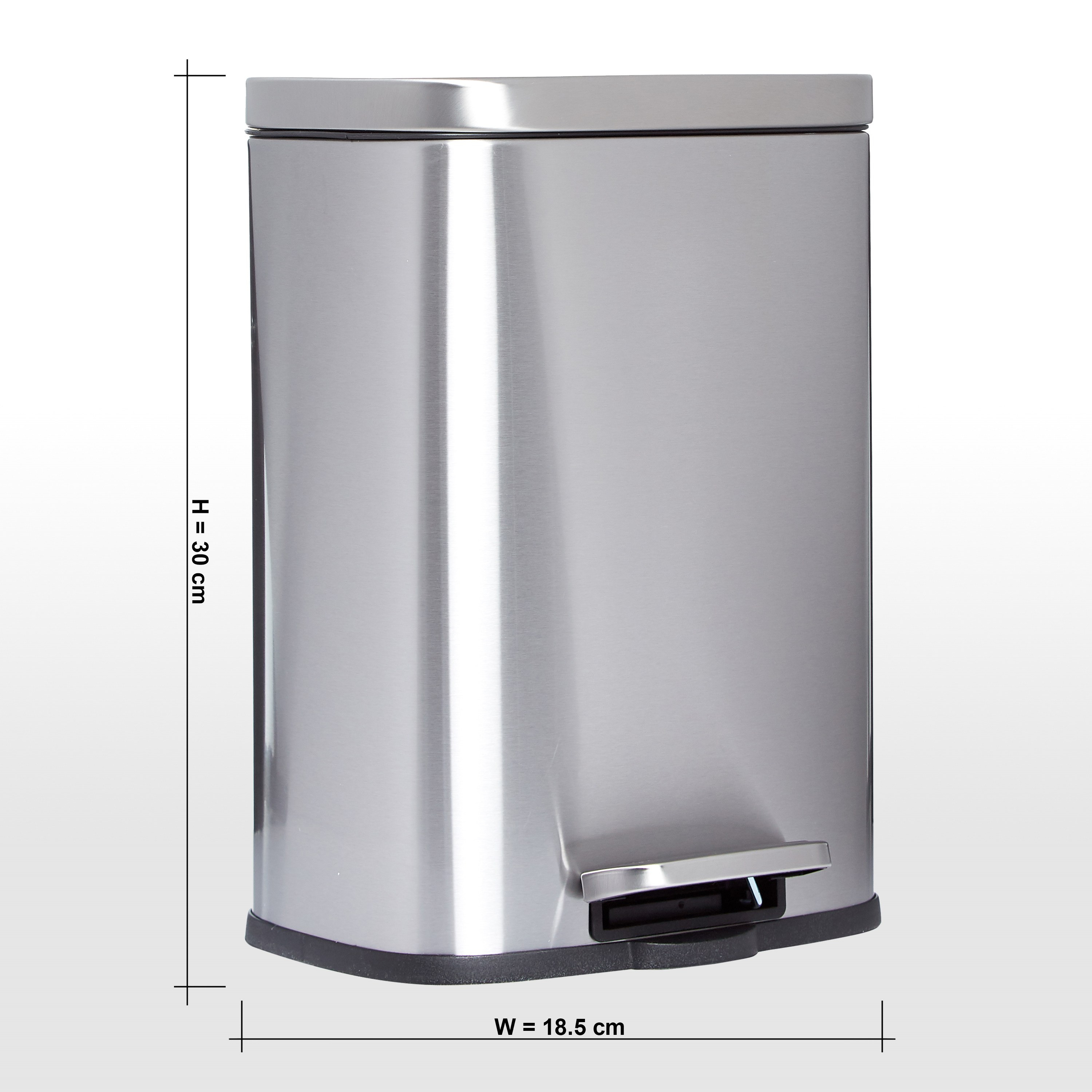 Karl Waste Bin - 12 L-household-bathandlaundry-wastebinsandaccessories-image-6