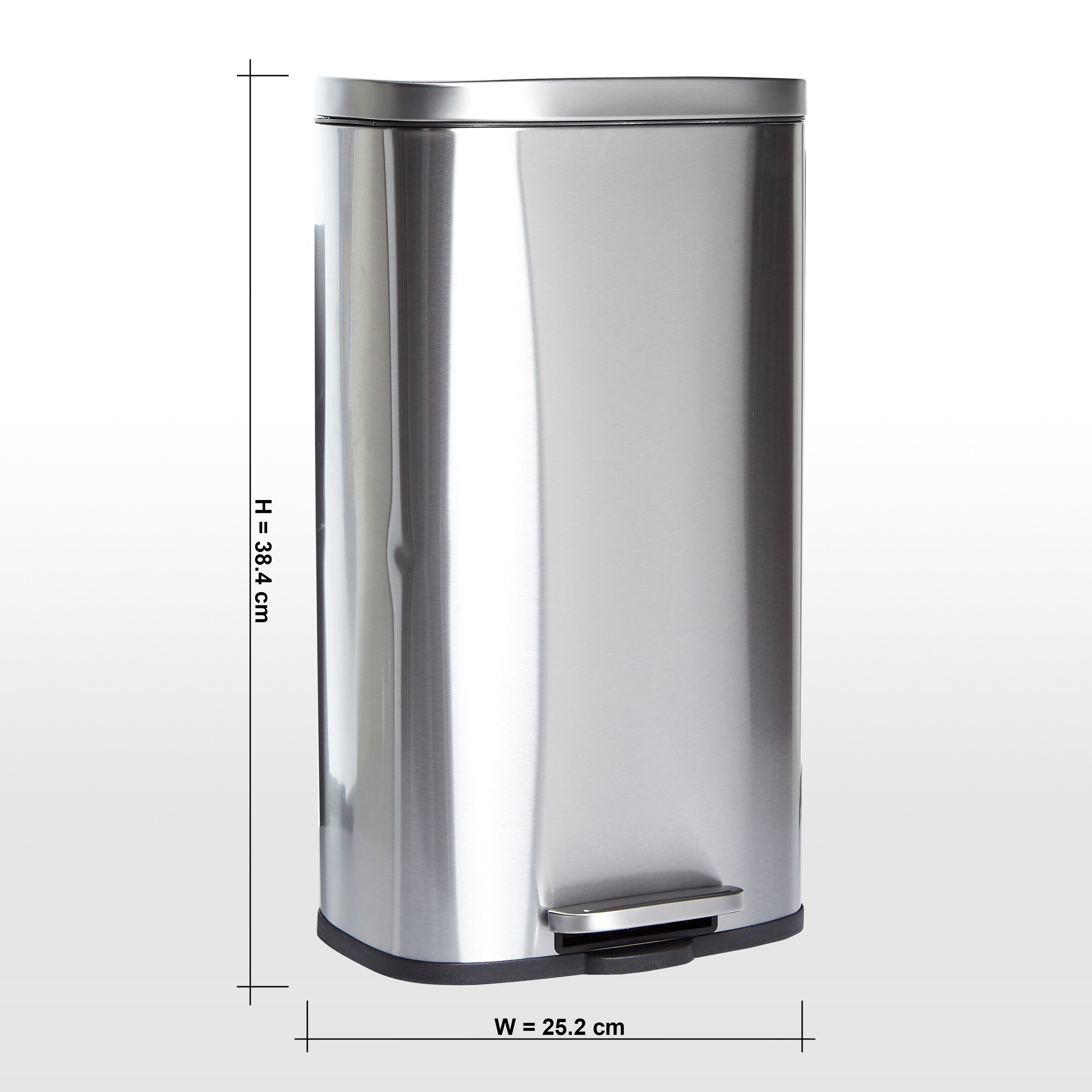 Karl Soft Close Waste Bin - 30 L-household-bathandlaundry-wastebinsandaccessories-image-7