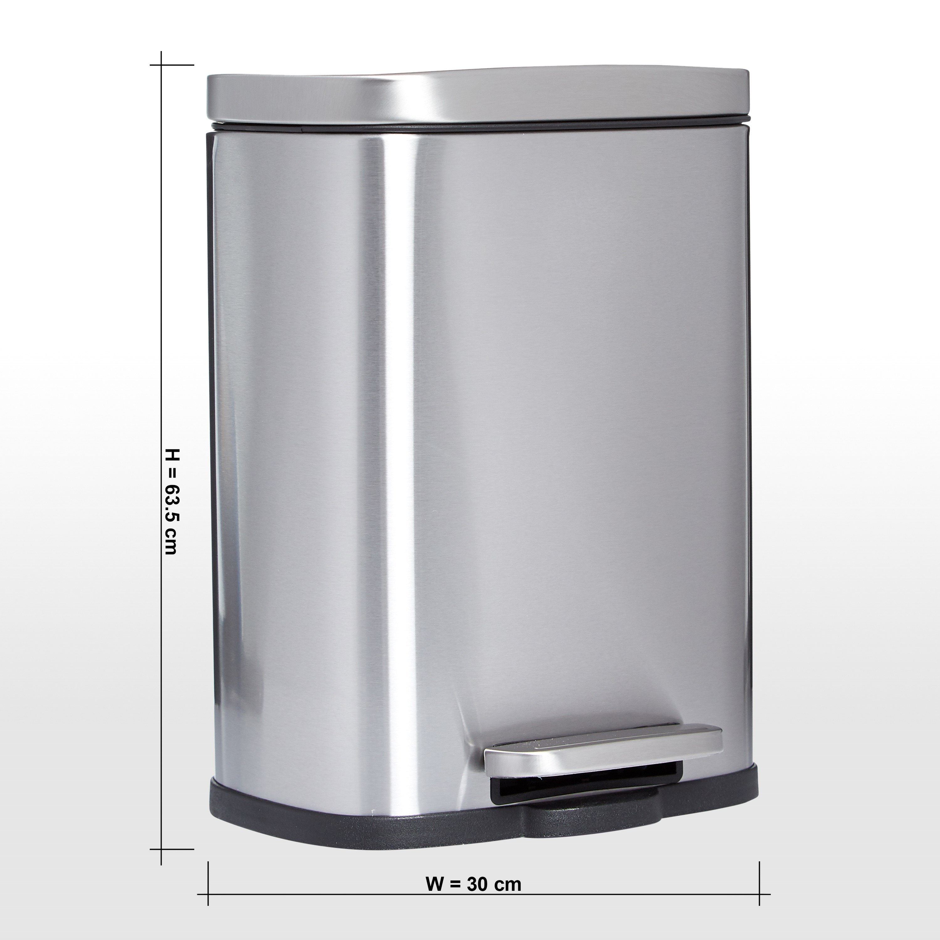 Karl Waste Bin - 5 L-household-bathandlaundry-wastebinsandaccessories-image-6