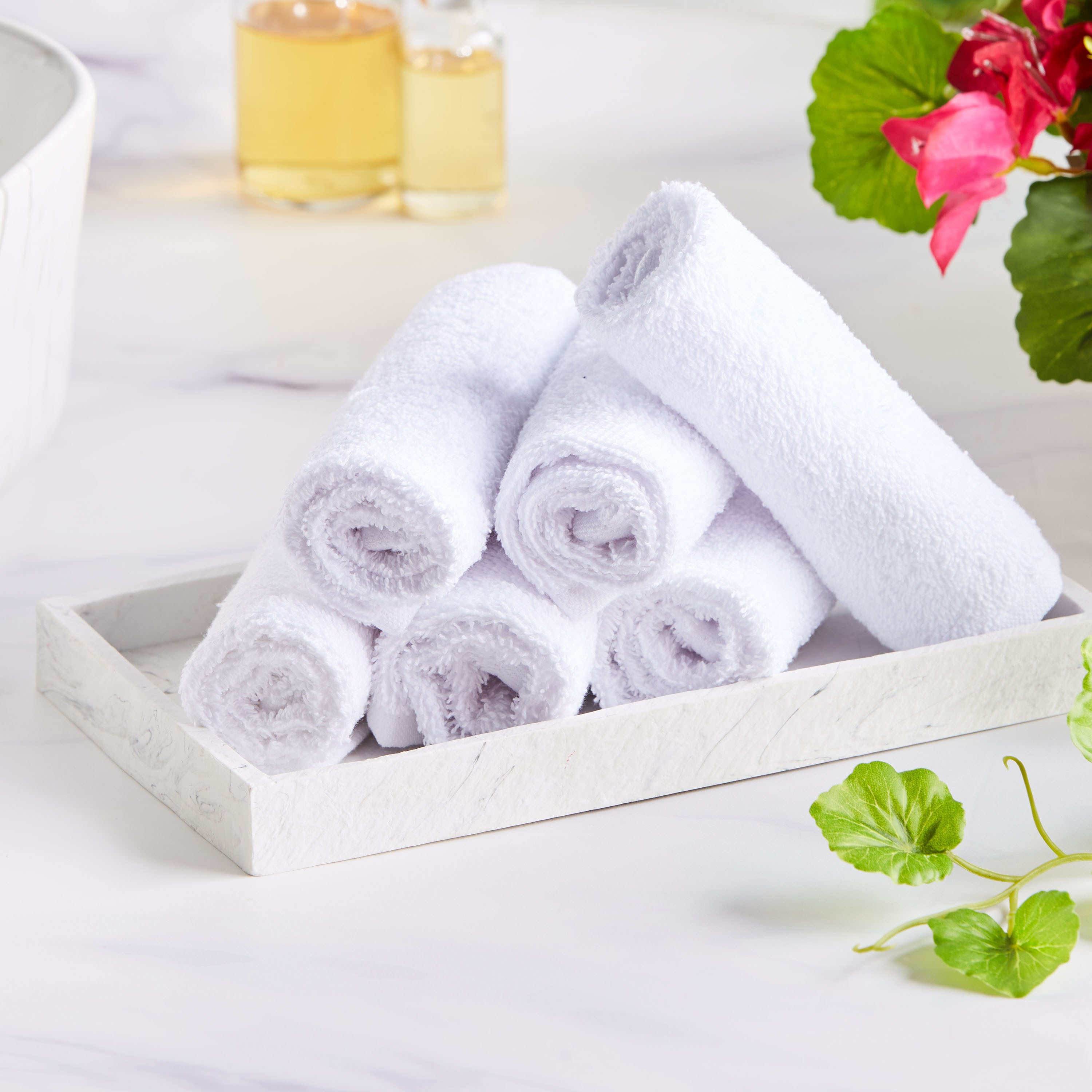 Shop Ross 6 Piece Face Towel Set 30x30 cm Online Home Centre