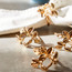 Herb Leaf 4-Piece Napkin Ring Set-household-dining-tablelinen-napkinsandaccessories-image-2