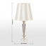 Laura Crystal Table Lamp - 64 cm-household-lighting-tableanddesklamps-image-6