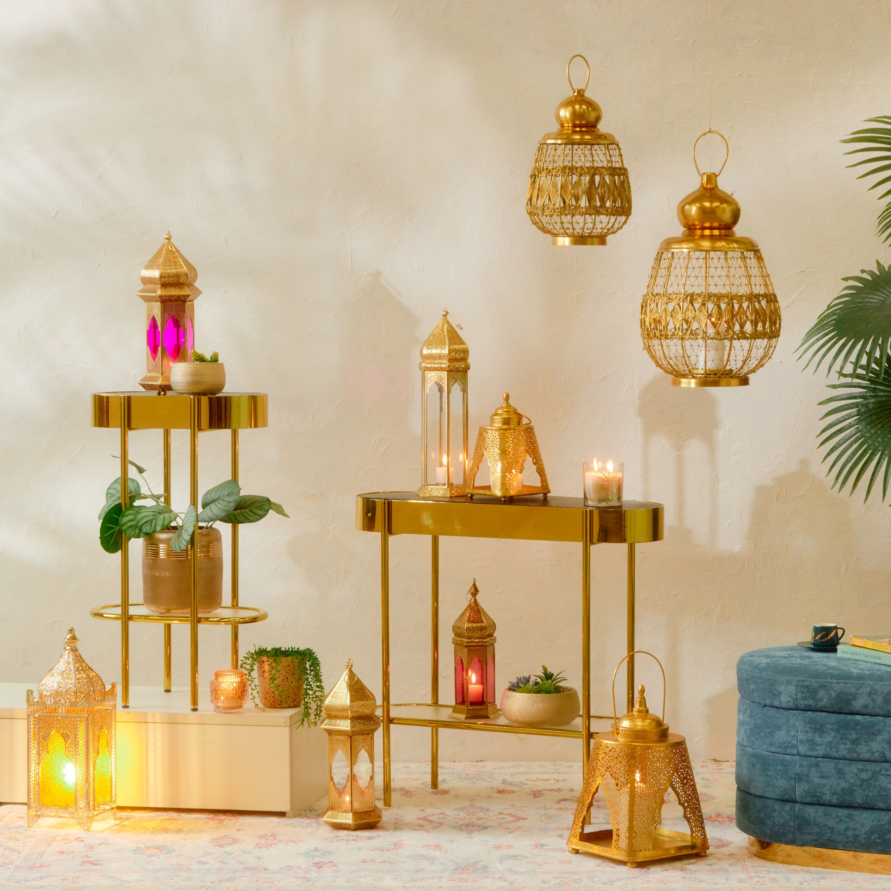 Amal Metal Lantern-household-decor-candleholdersandlanterns-image-4