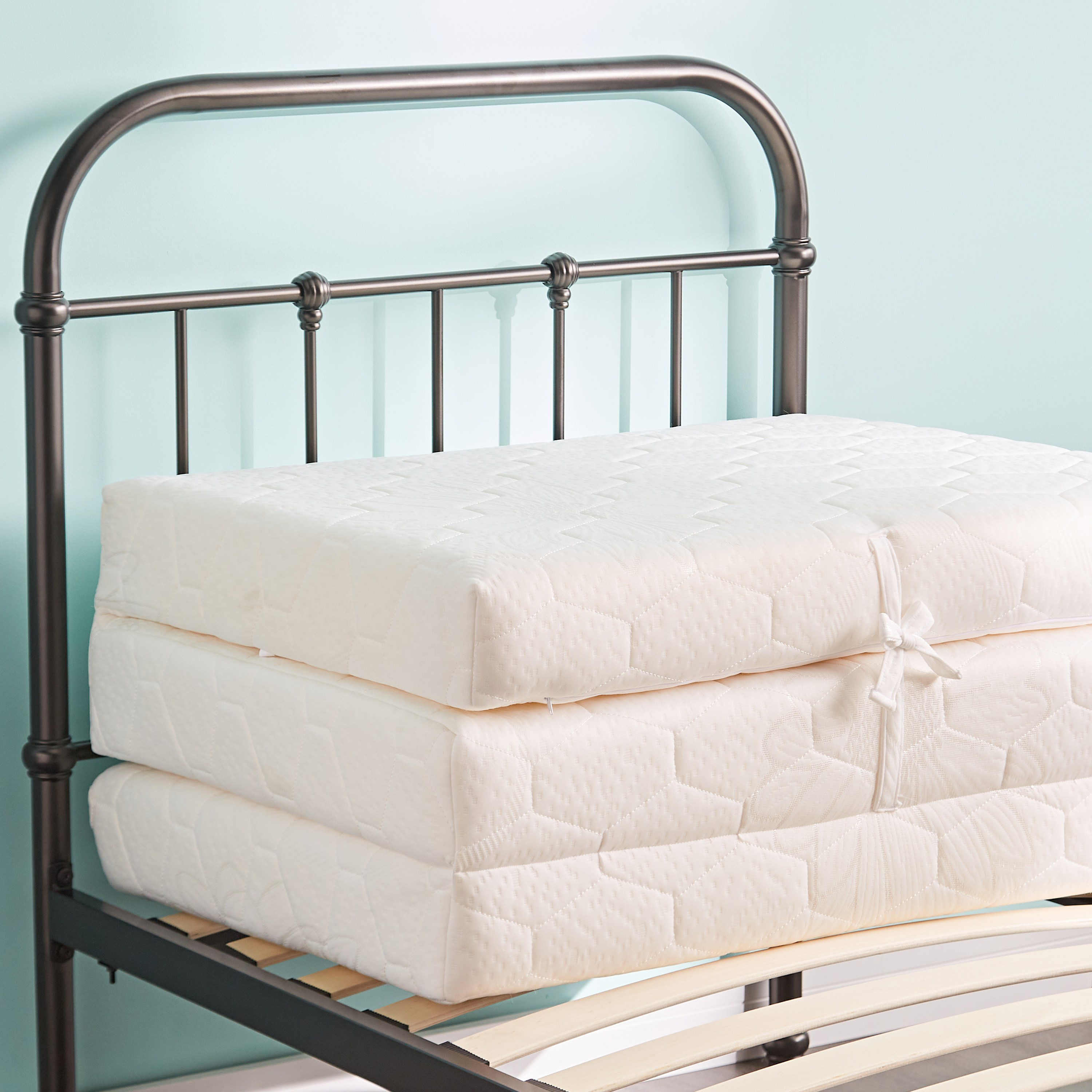 Foldable Foam Twin Mattress - 90x200 cm-furniture-mattresses-singlemattresses-image-1