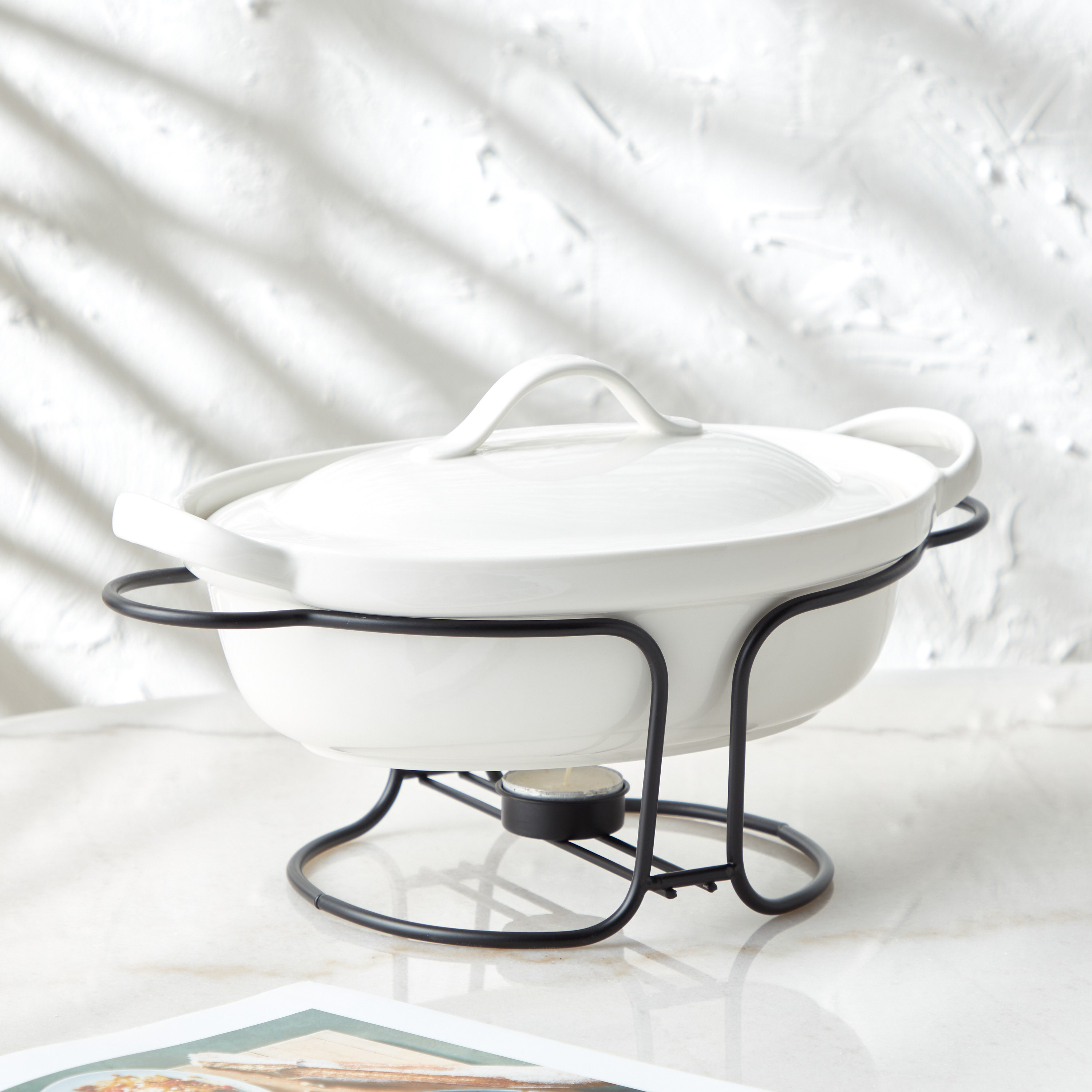 Veton Food Warmer - 1.2 L-household-dining-serveware-foodwarmersandcasseroles-image-1