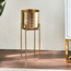 Inspire Me! Home Decor Monomio Metal Planter with Stand-household-gardenandoutdoor-potsandplanters-planters-image-2