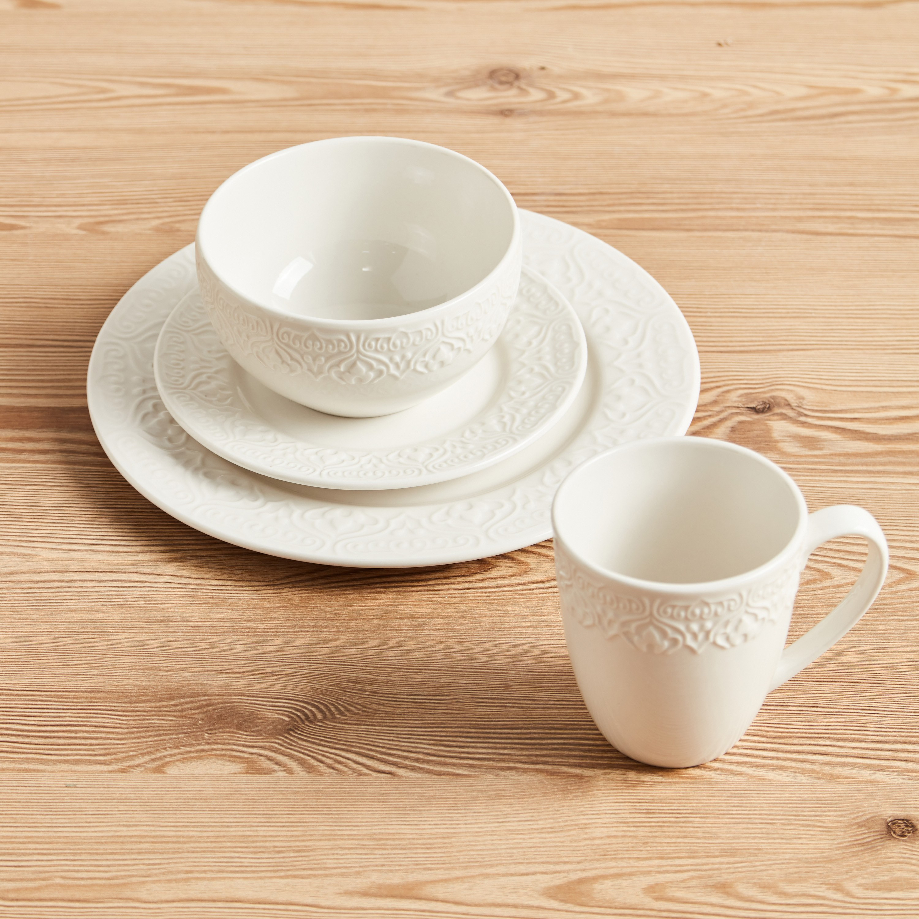Amaya 16-Piece Porcelain Dinner Set - Serves 4-household-dining-dinnerware-dinnersets-image-2