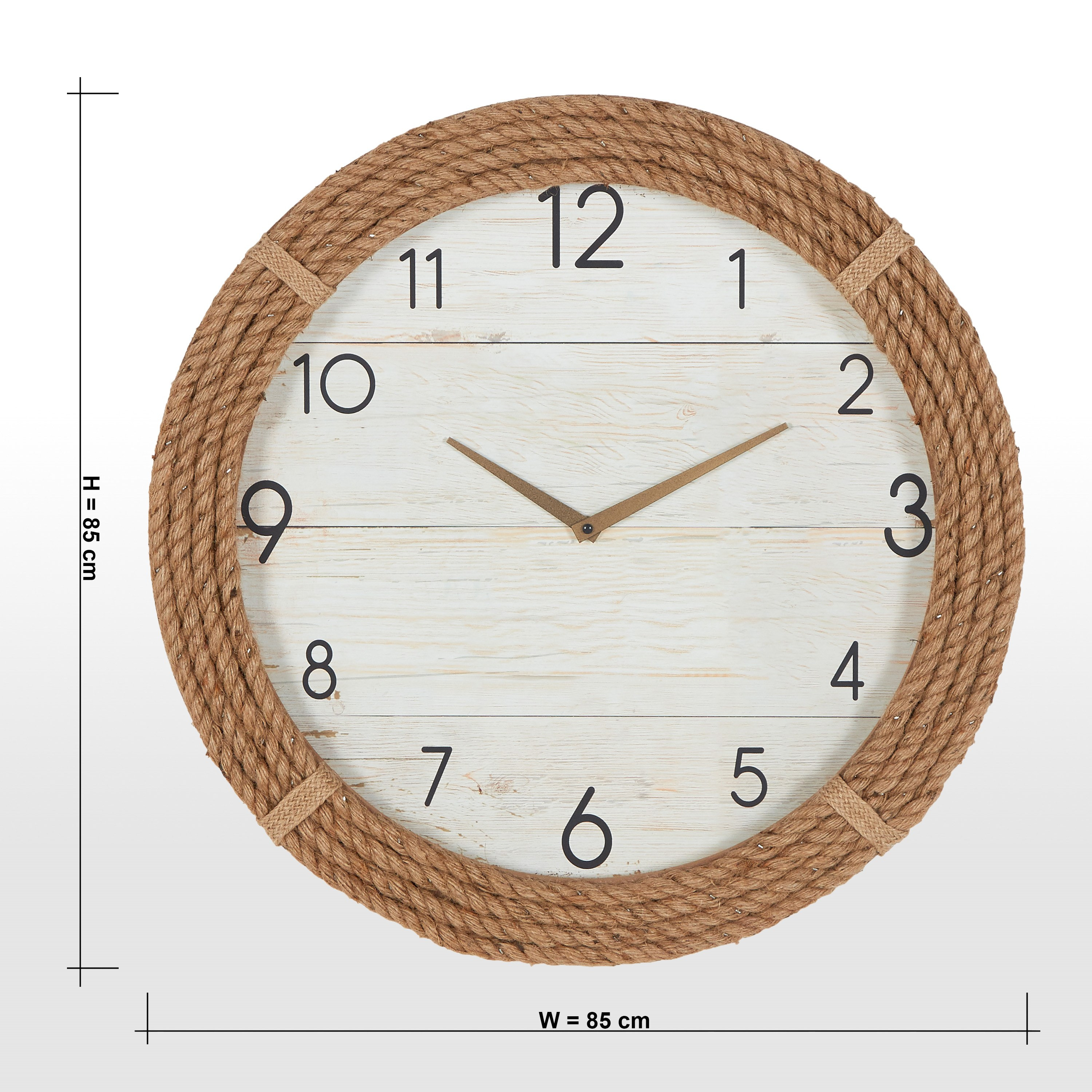 Brentwood Wall Clock - 60 cm-household-walldecorandmirrors-clocks-image-6