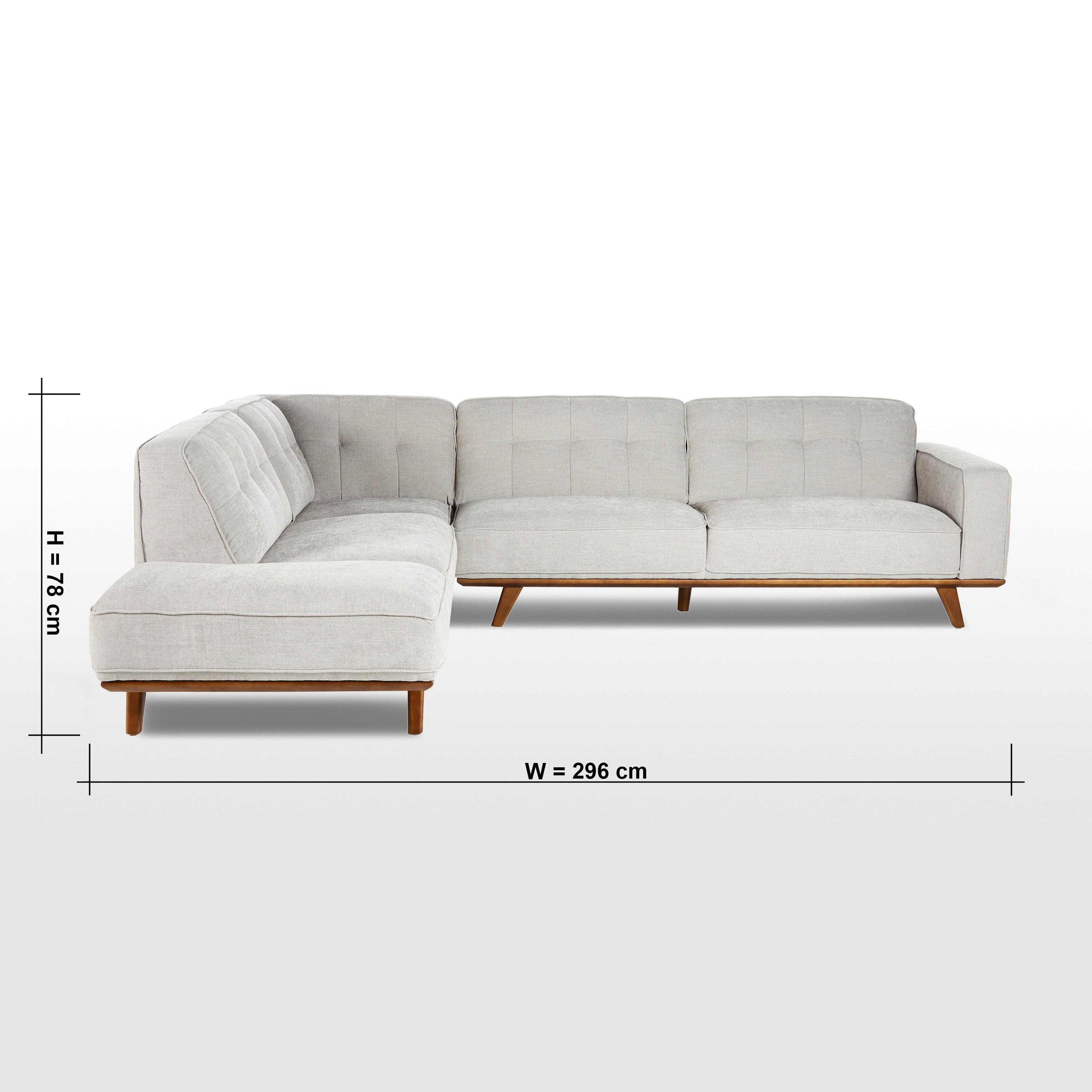Murano 4-Seater Fabric Left Corner Sofa-furniture-sofaandseating-cornersofas-image-9