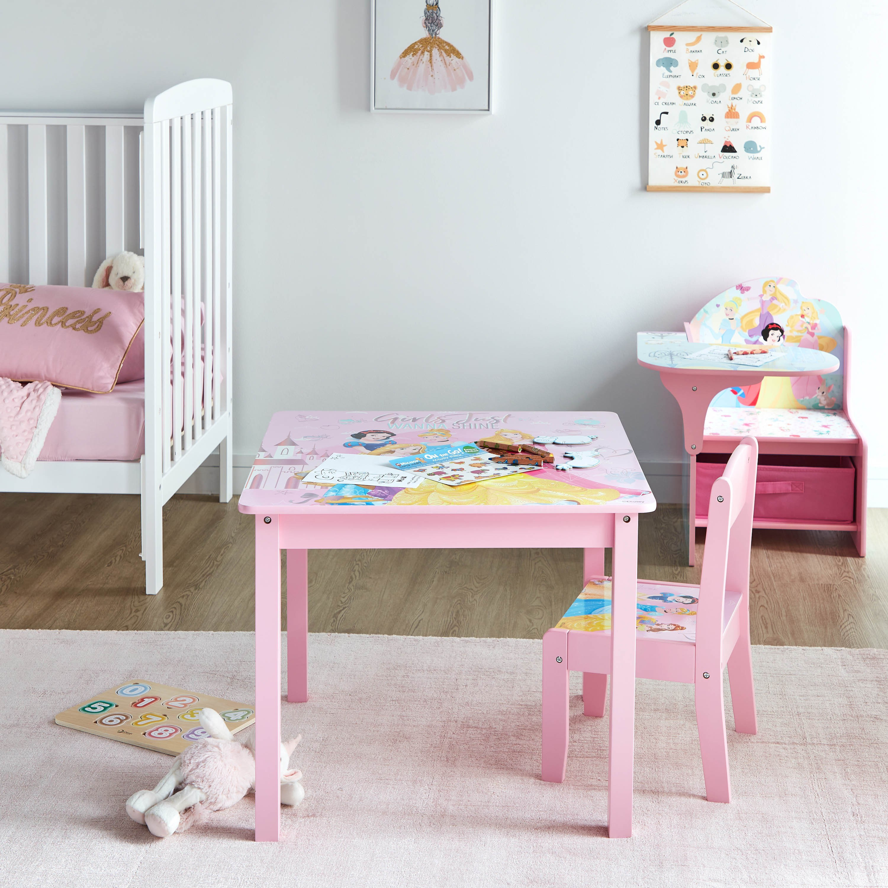 Princess kids table hot sale