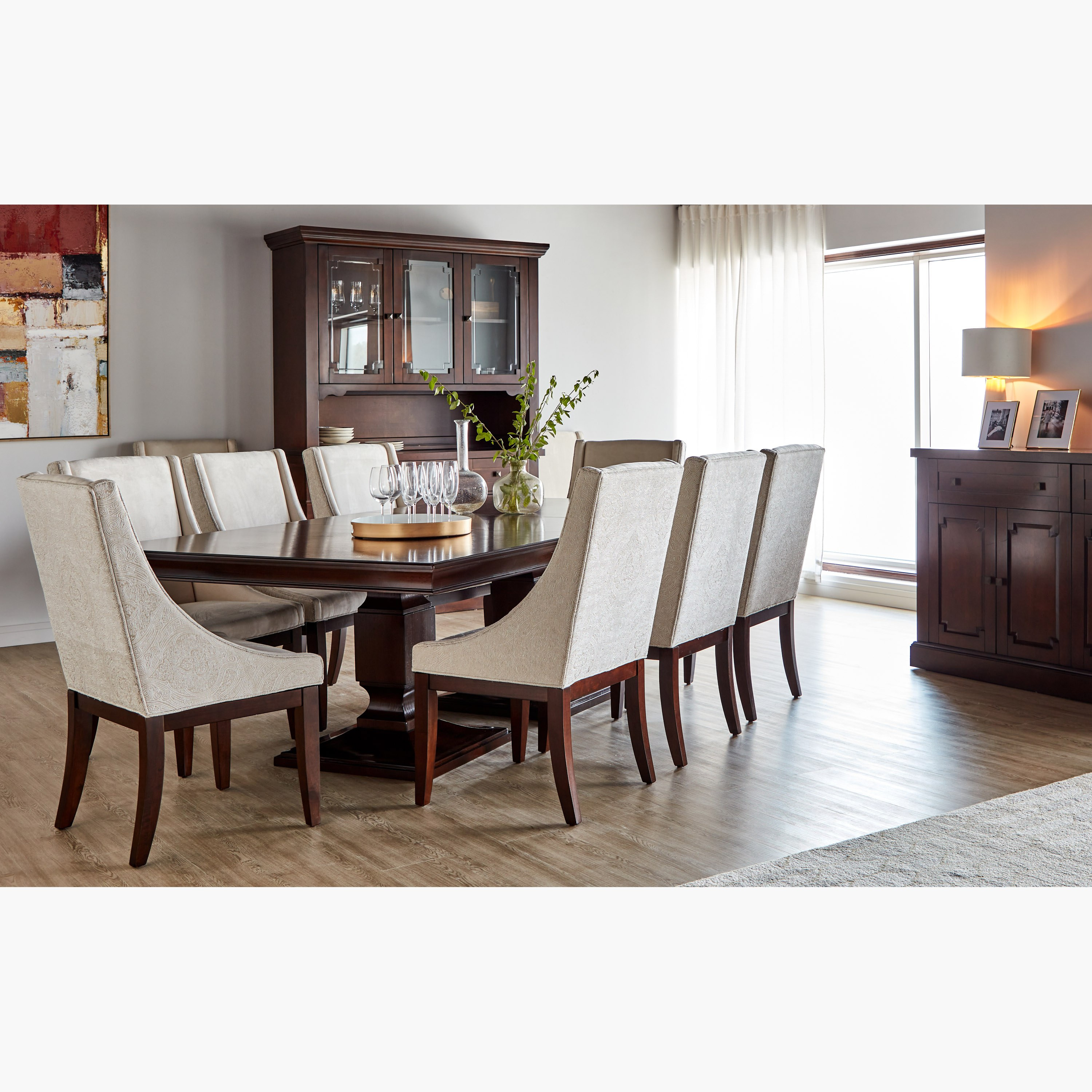 Dining room deals sets with hutch