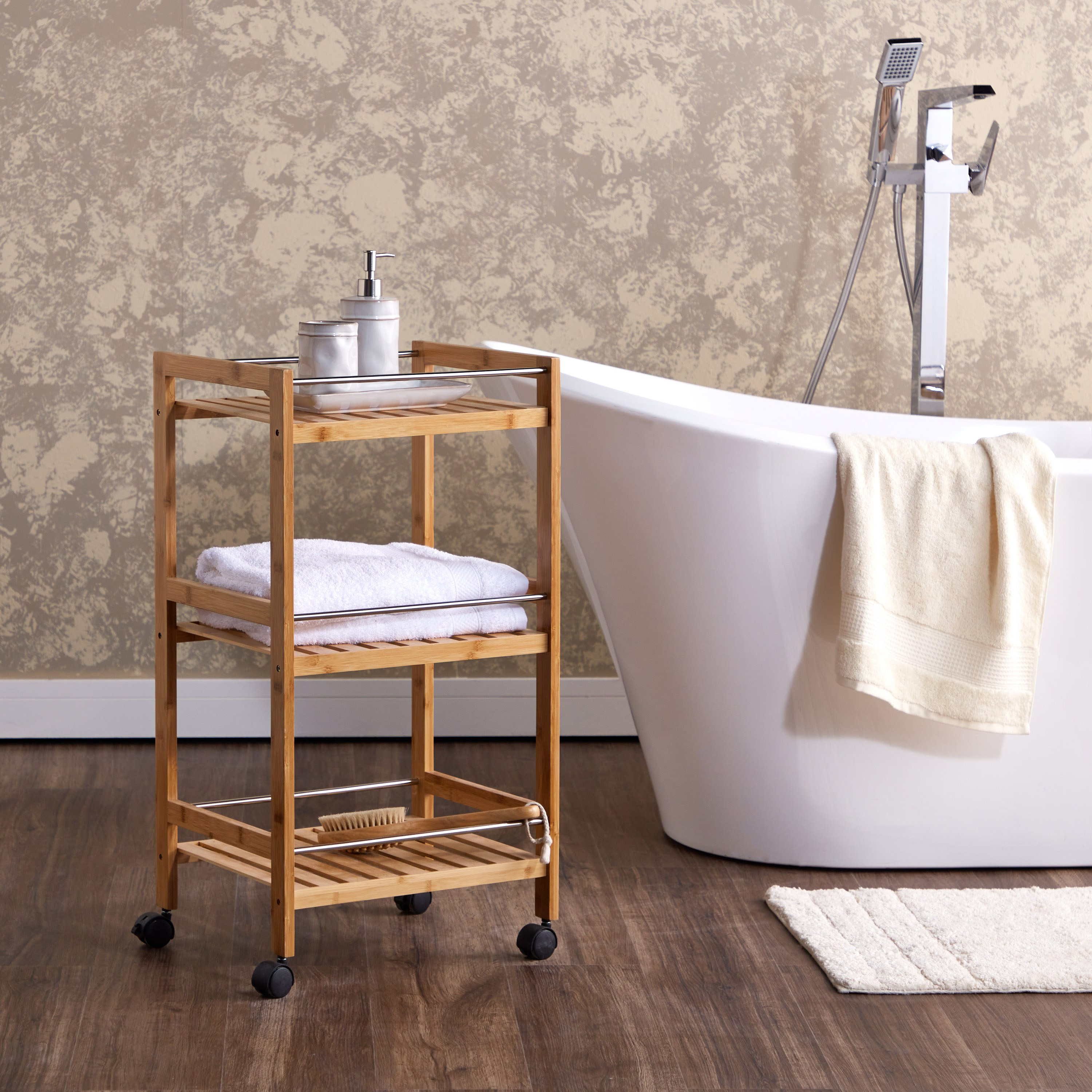Daniel 3-Tier Trolley-household-bathandlaundry-bathroomorganizing-bathroomracksandtrolleys-image-1