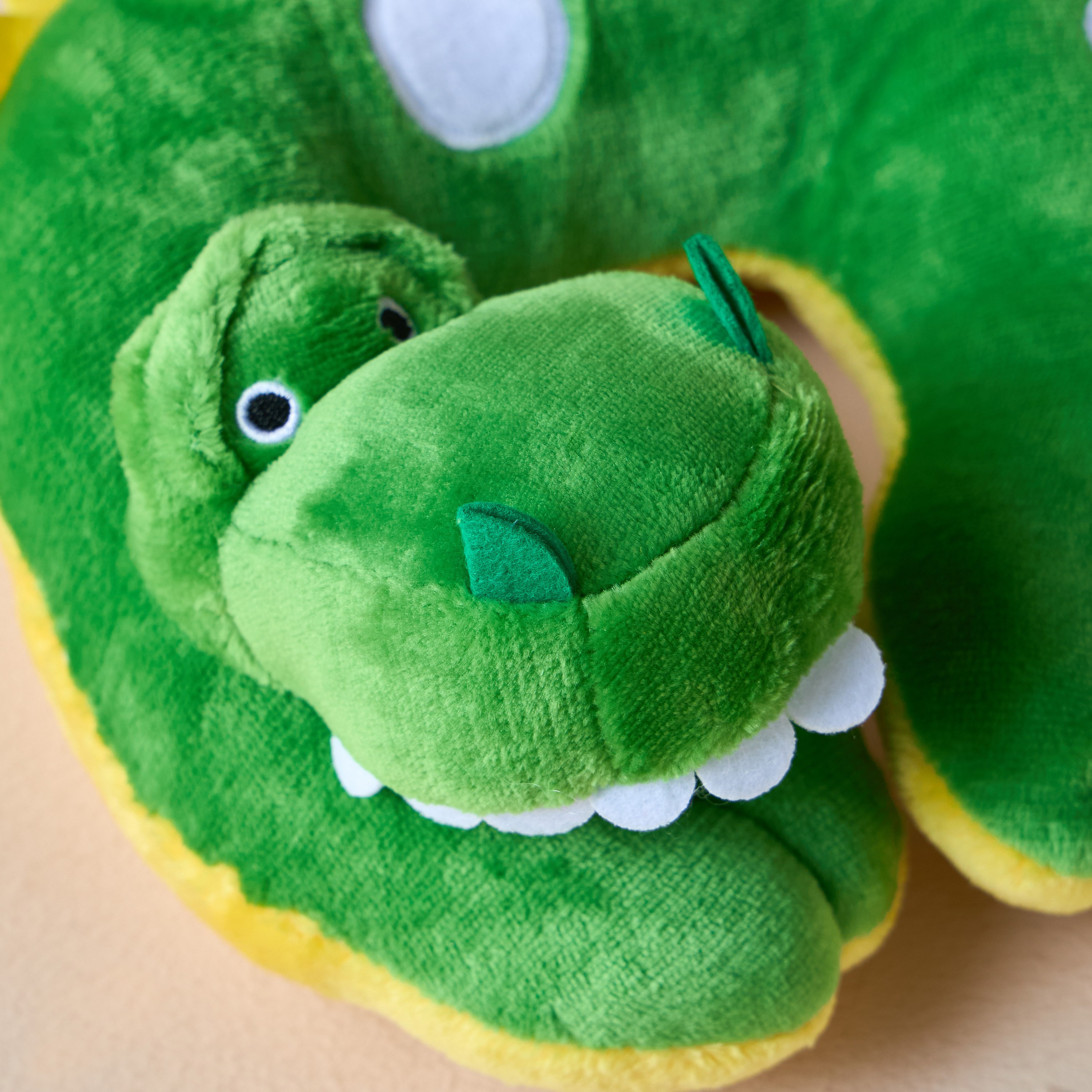 Rex Dinosaur Plush Animal Neck Pillow - 26x27 cm-babyandkids-generalaccessories-travel-image-2