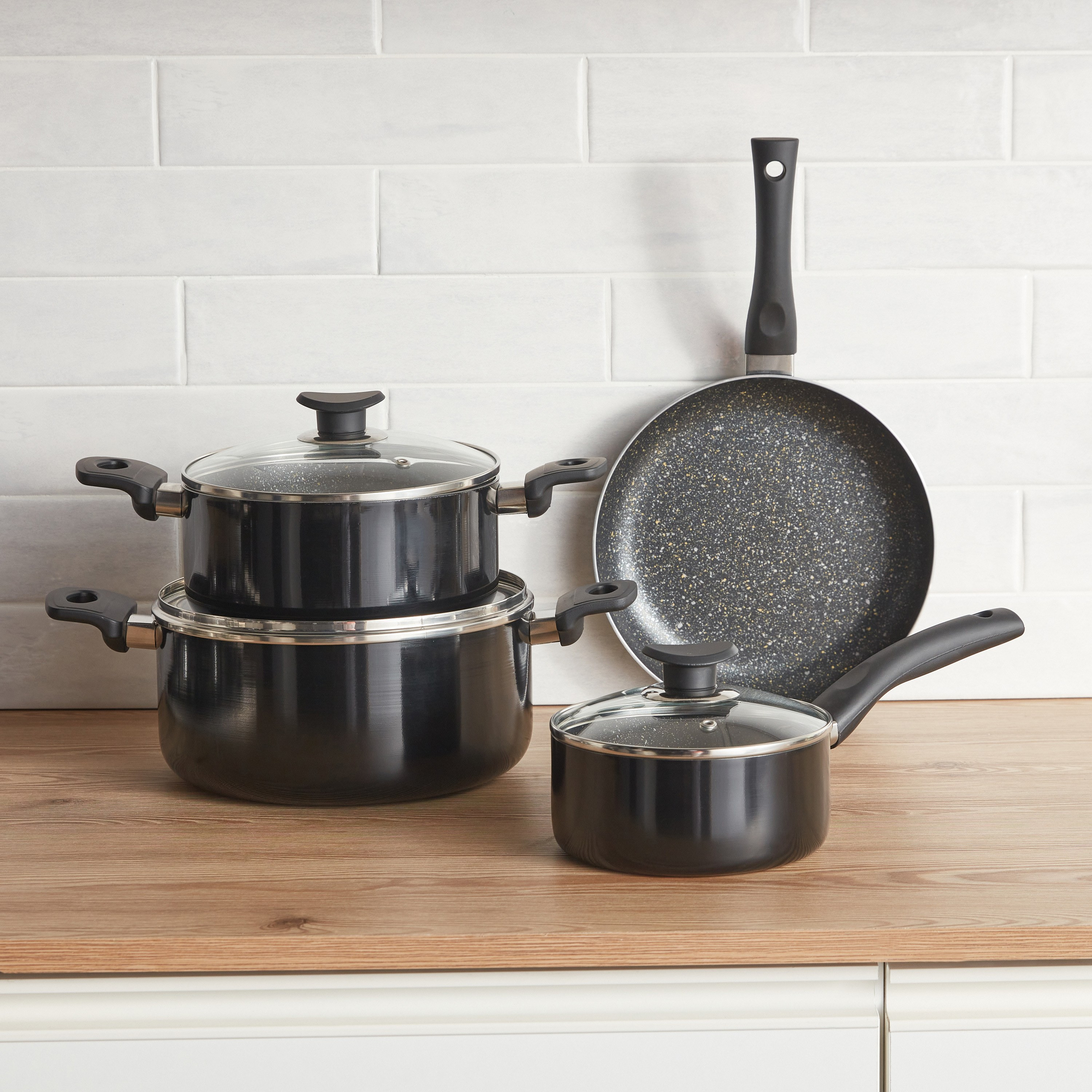 Dura Pop 7-Piece Cookware Set-household-kitchen-cookware-cookwareandsets-image-1