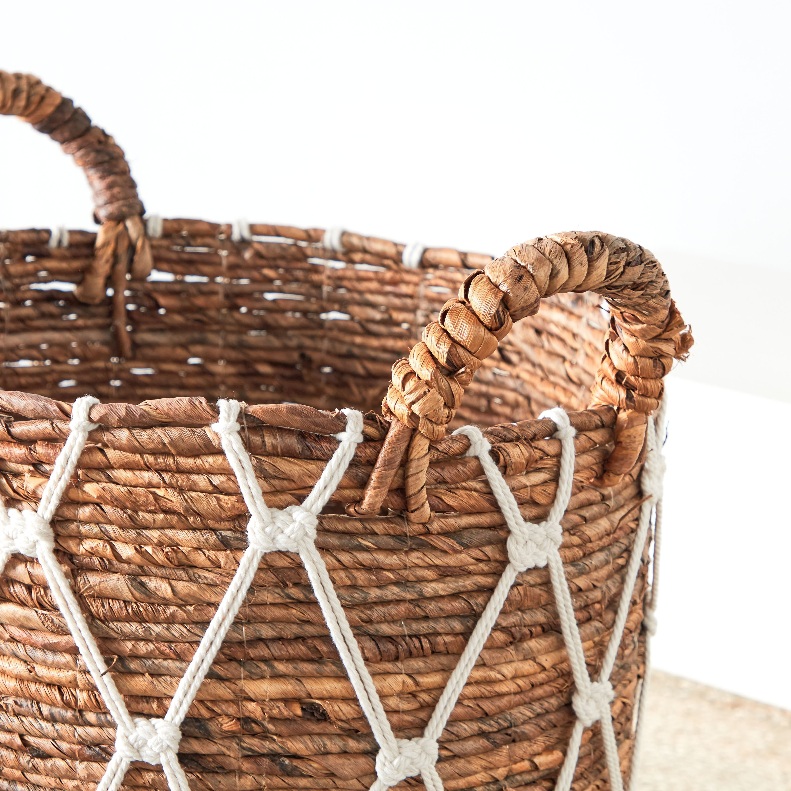 Capri Storage Basket - 44 cm-household-storage-storagesolutions-storageboxesandbaskets-image-3
