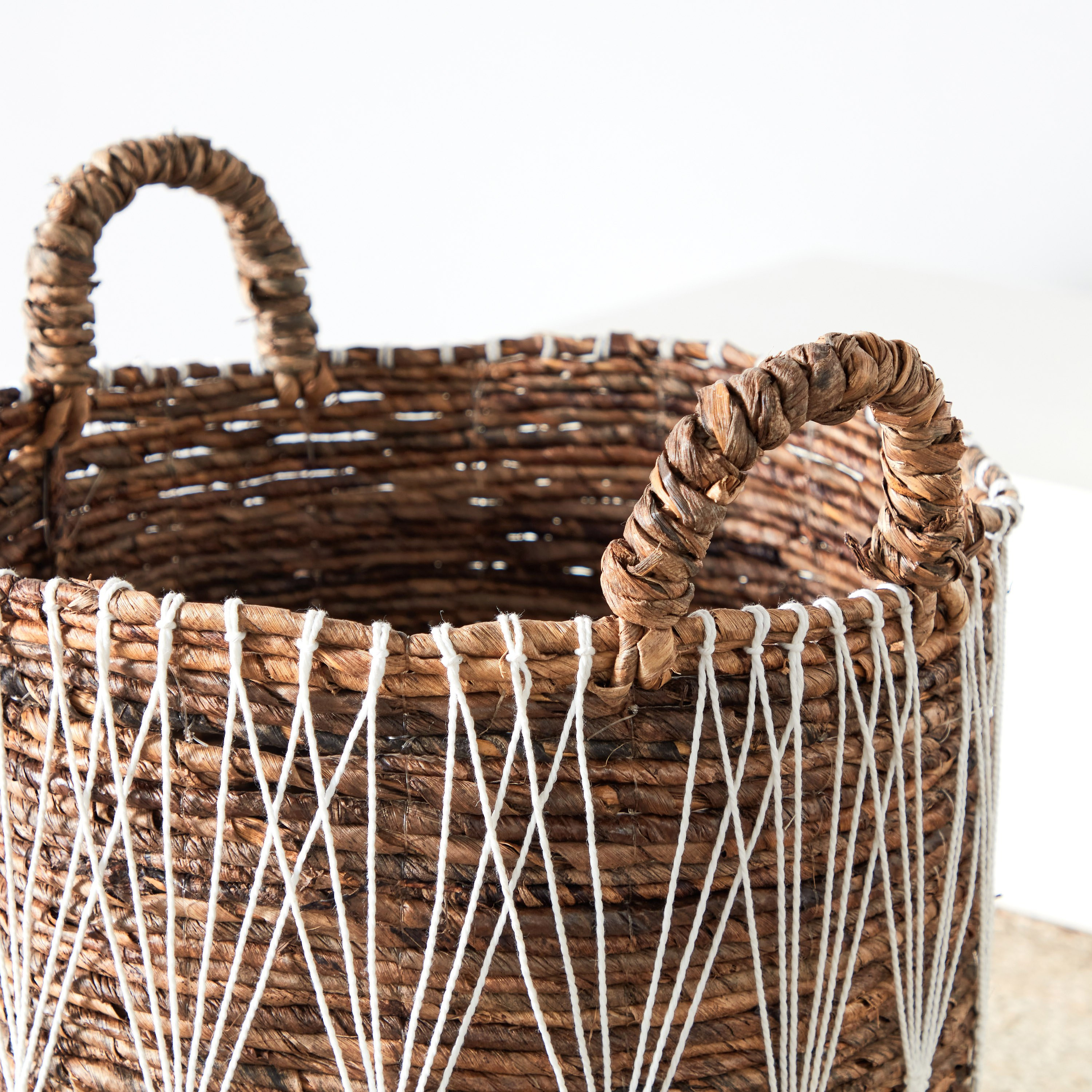 Capri Storage Basket - 38 cm-household-storage-storagesolutions-storageboxesandbaskets-image-3