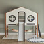 Trevor Treehouse LED Play Twin Bed with Slide and Hammock - 90x200 cm-kids-kidsbeds-bunkandloftbeds-image-3