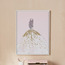 Ilona Princess Back Canvas Wall Art - 45x60 cm-kids-decorandlighting-decor-wallart-image-1