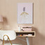 Ilona Princess Back Canvas Wall Art - 45x60 cm-kids-decorandlighting-decor-wallart-image-4