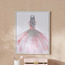 Ilona Princess Back Canvas Wall Art - 40x50 cm-kids-decorandlighting-decor-wallart-image-1