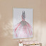 Ilona Princess Back Canvas Wall Art - 40x50 cm-kids-decorandlighting-decor-wallart-image-2