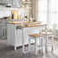 Delfi Kitchen Island with 2 Stools-furniture-diningroom-kitchenislands-image-1
