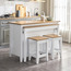 Delfi Kitchen Island with 2 Stools-furniture-diningroom-kitchenislands-image-4
