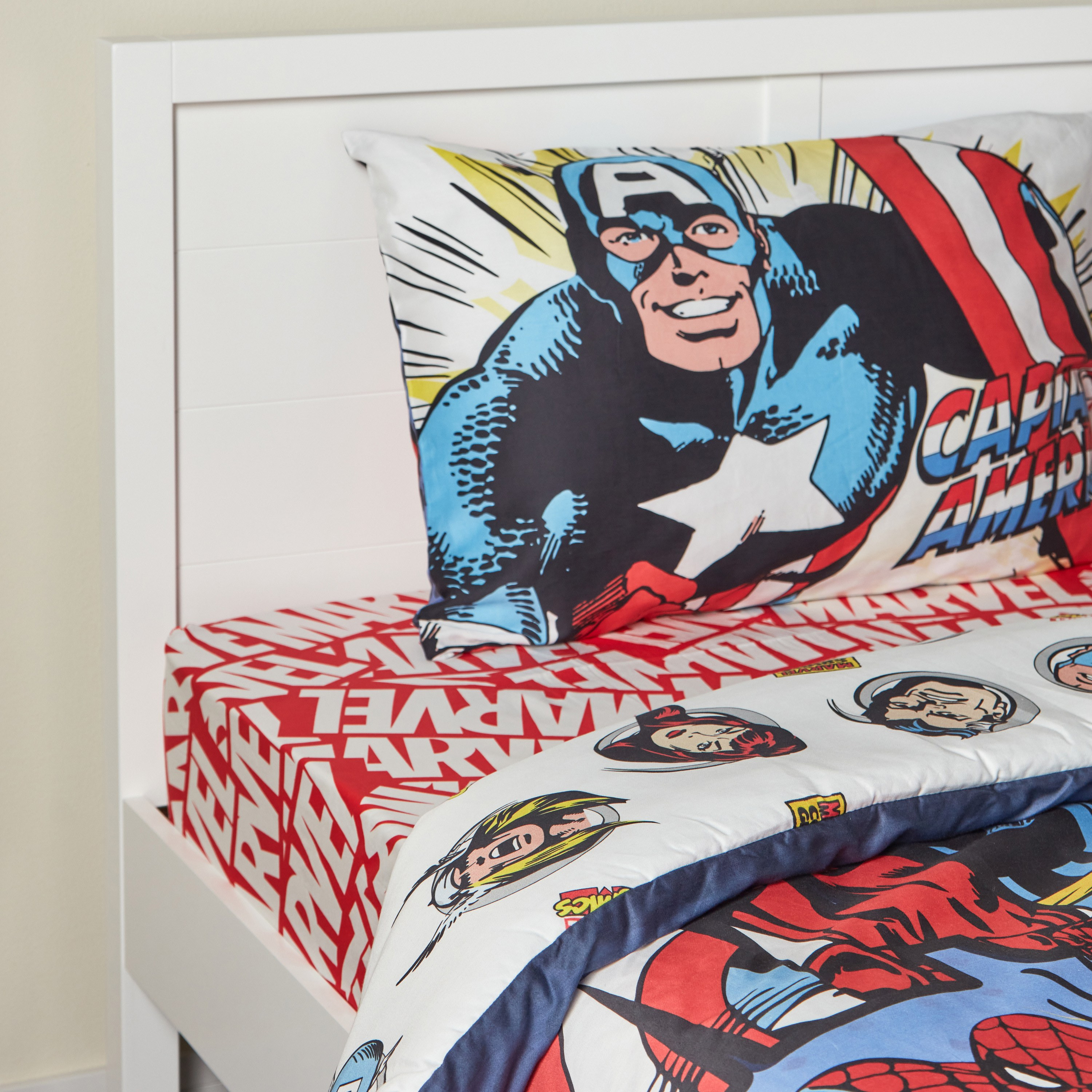 Superhero hotsell bedding set