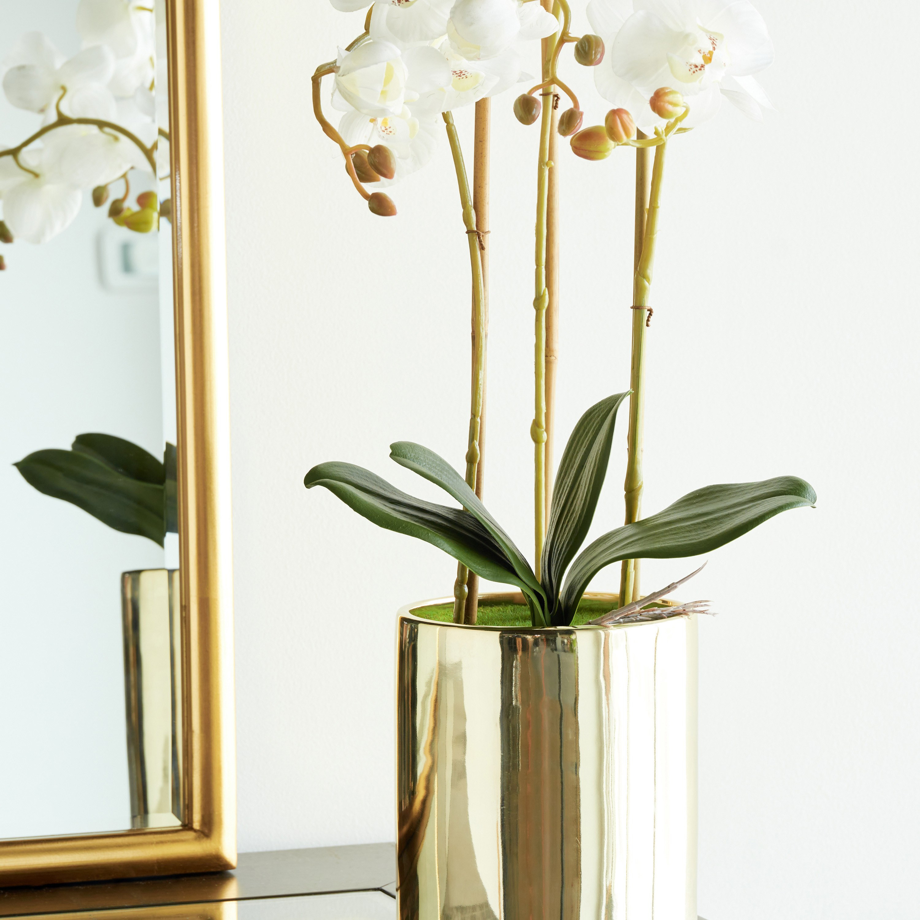 Orchid in Pot - 60 cm-household-gardenandoutdoor-artificialflowersandplants-flowers-image-2