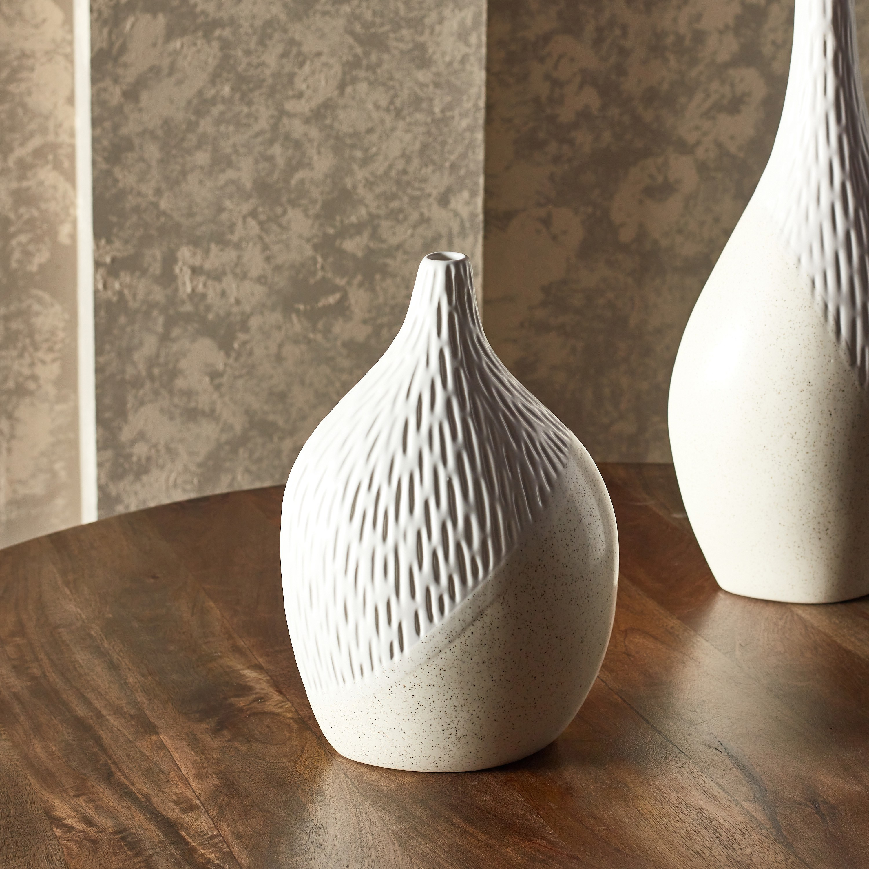 Shop Lucia Ceramic Vase - 32 cms Online | Home Centre UAE